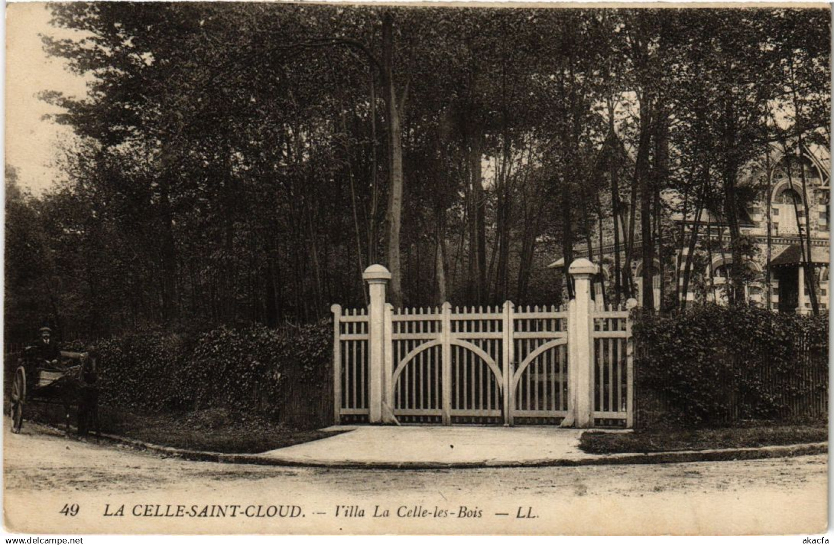 CPA LA CELLE-SAINT-CLOUD Villa La Celle-les-Bois (1323157)