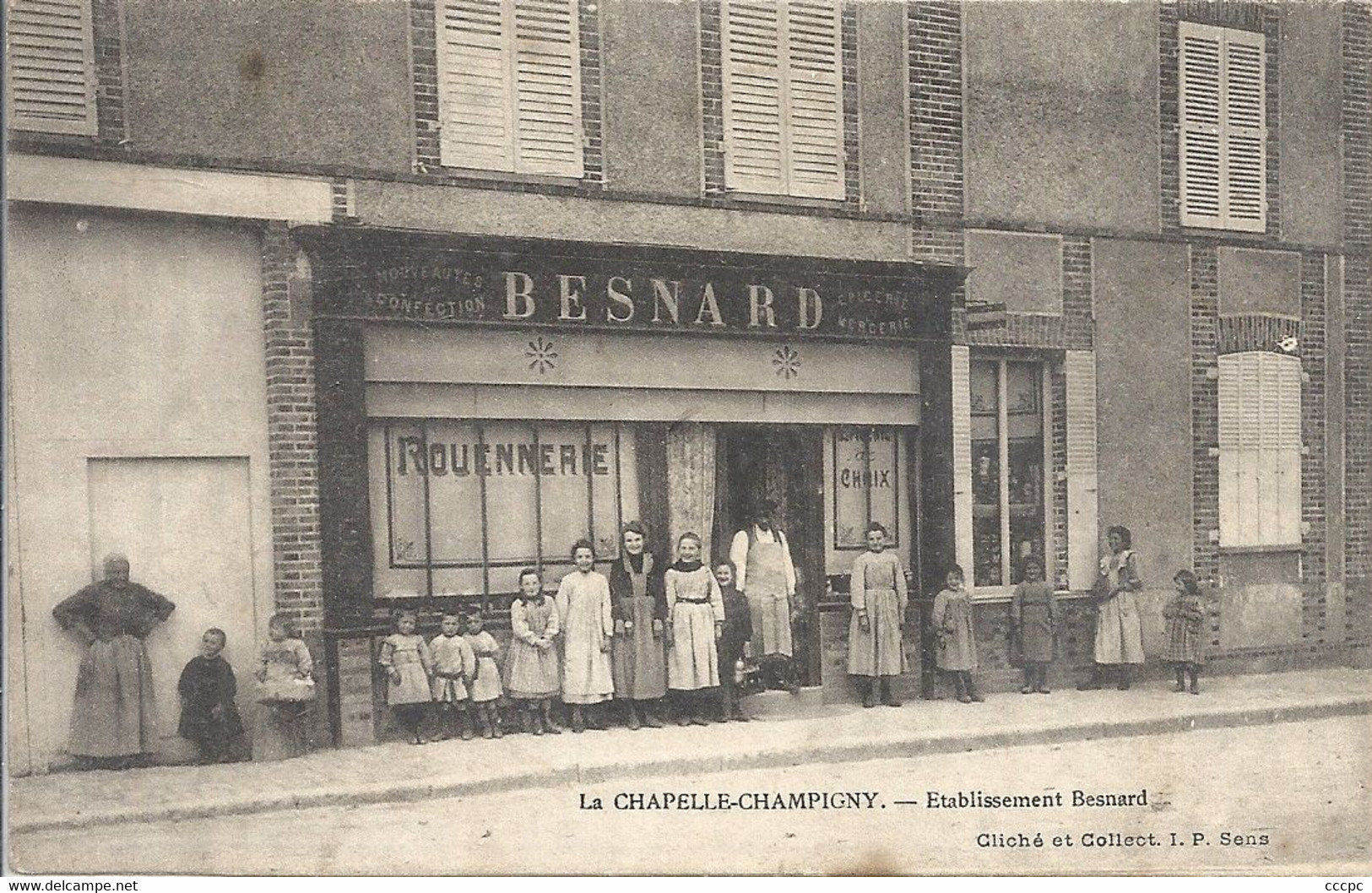 CPA La Chapelle-Champigny Etablissement Besnard