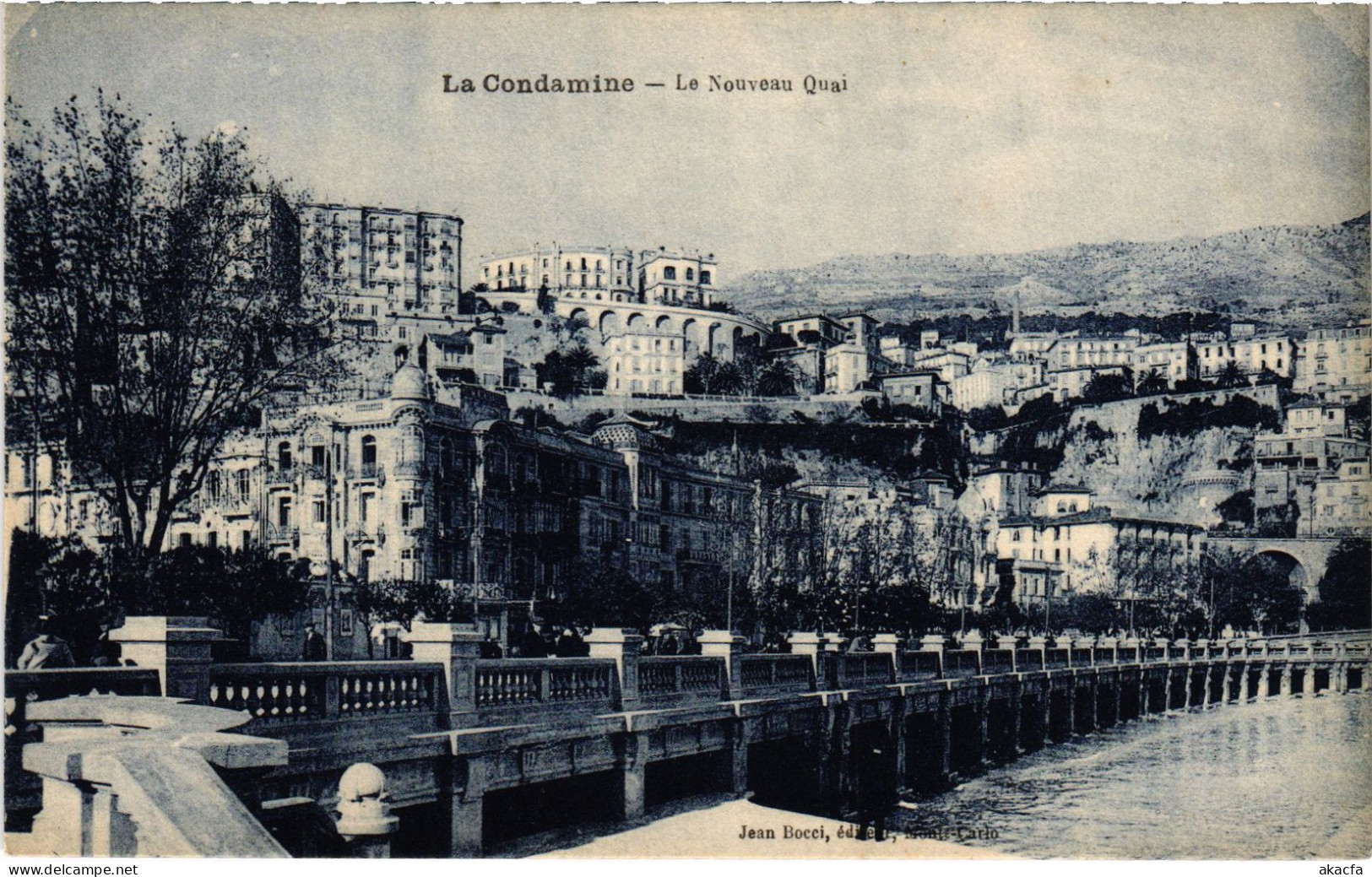 CPA La Condamine Nouveau Quai Monaco (1277435)