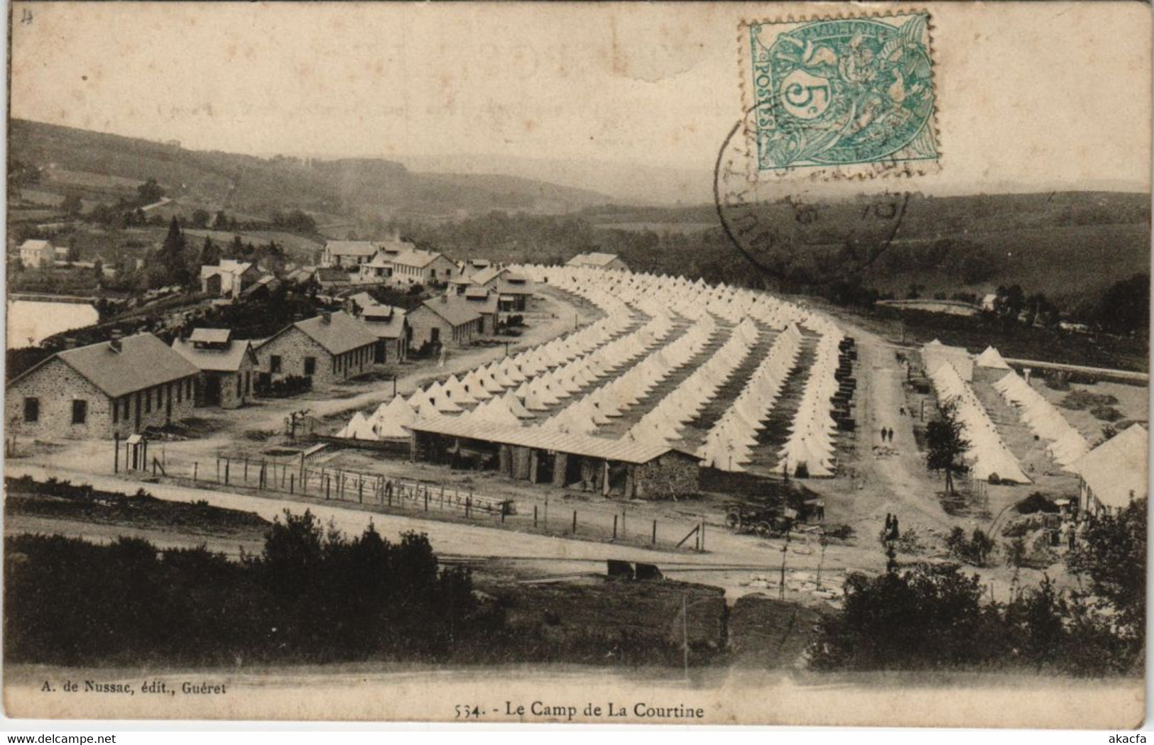 CPA La Courtine Le Camp FRANCE (1050526)