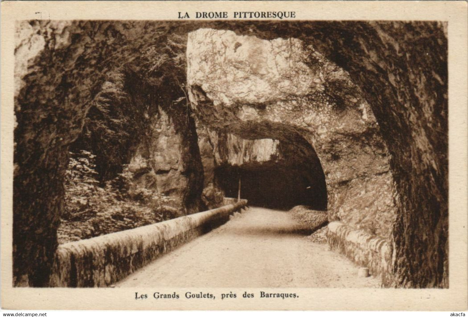 CPA La Drome Pitt. Les Grands Goulets FRANCE (1101533)