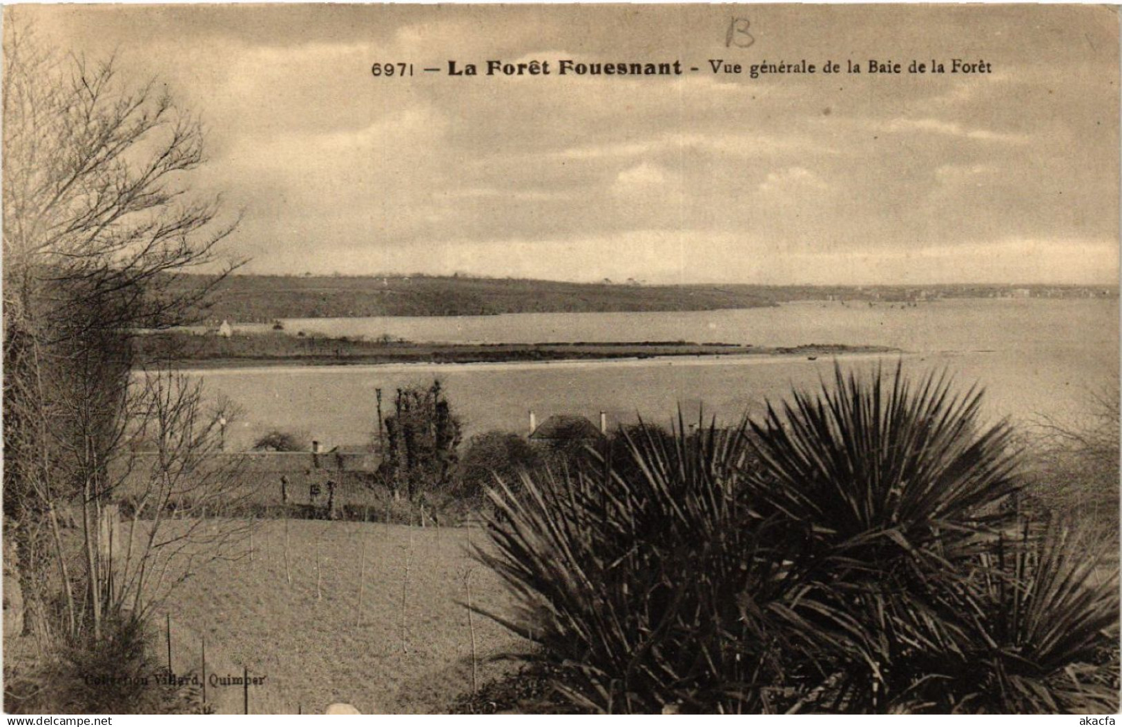 CPA La Foret FOUESNANT - Vue générale de la Baie de la Foret (458014)