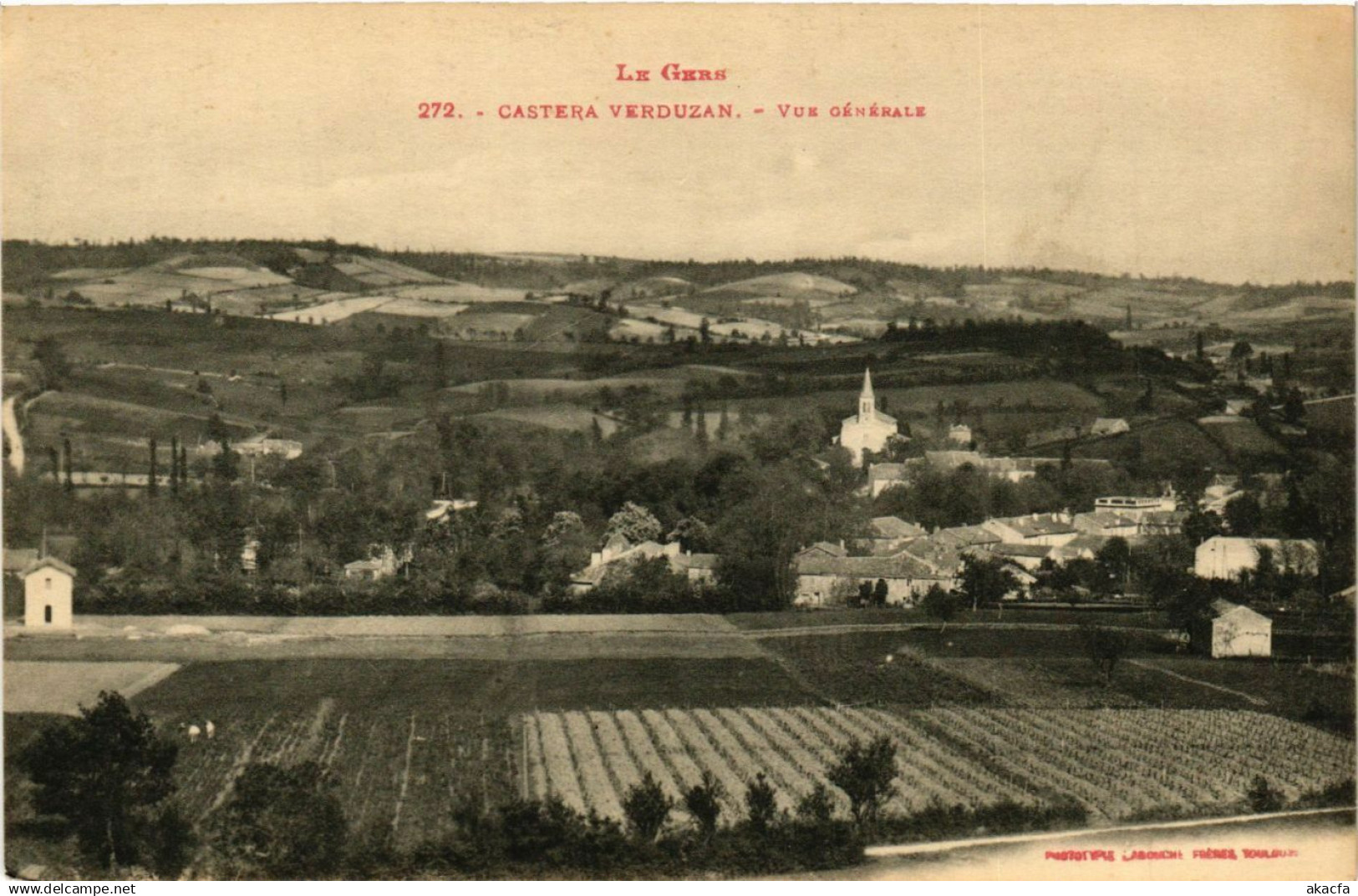 CPA La GERS - Castera Verduzan - Vue Générale (359775)