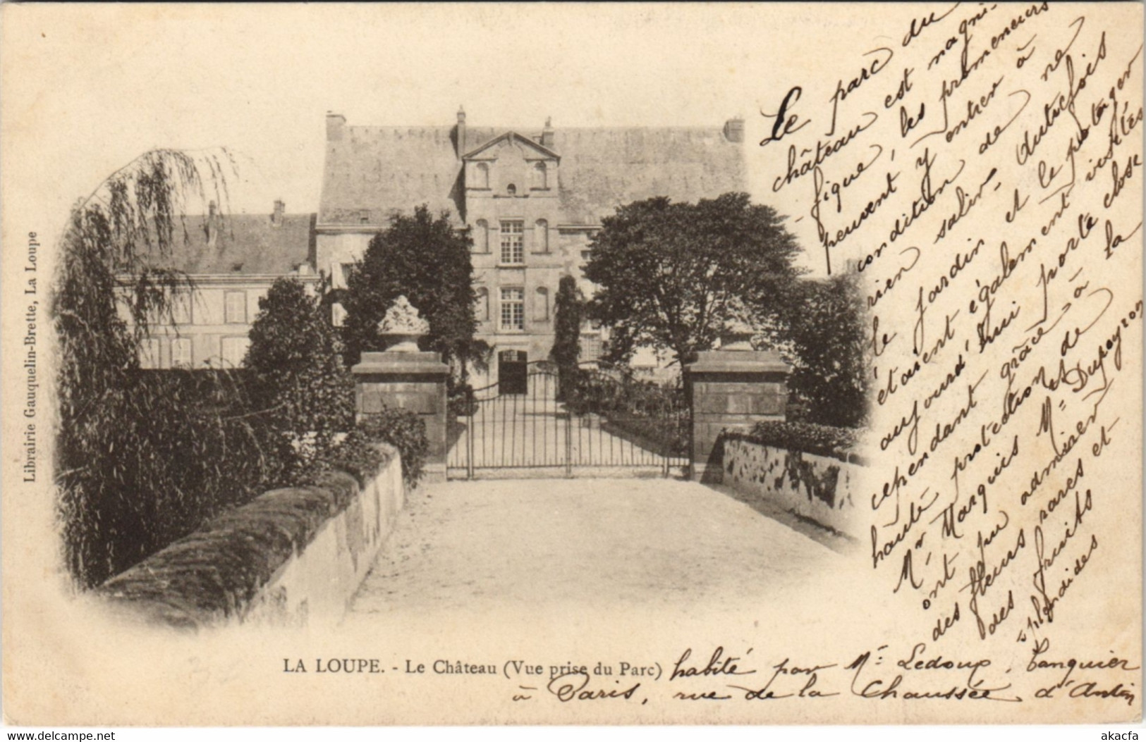 CPA LA LOUPE - Le Chetaeu (128782)