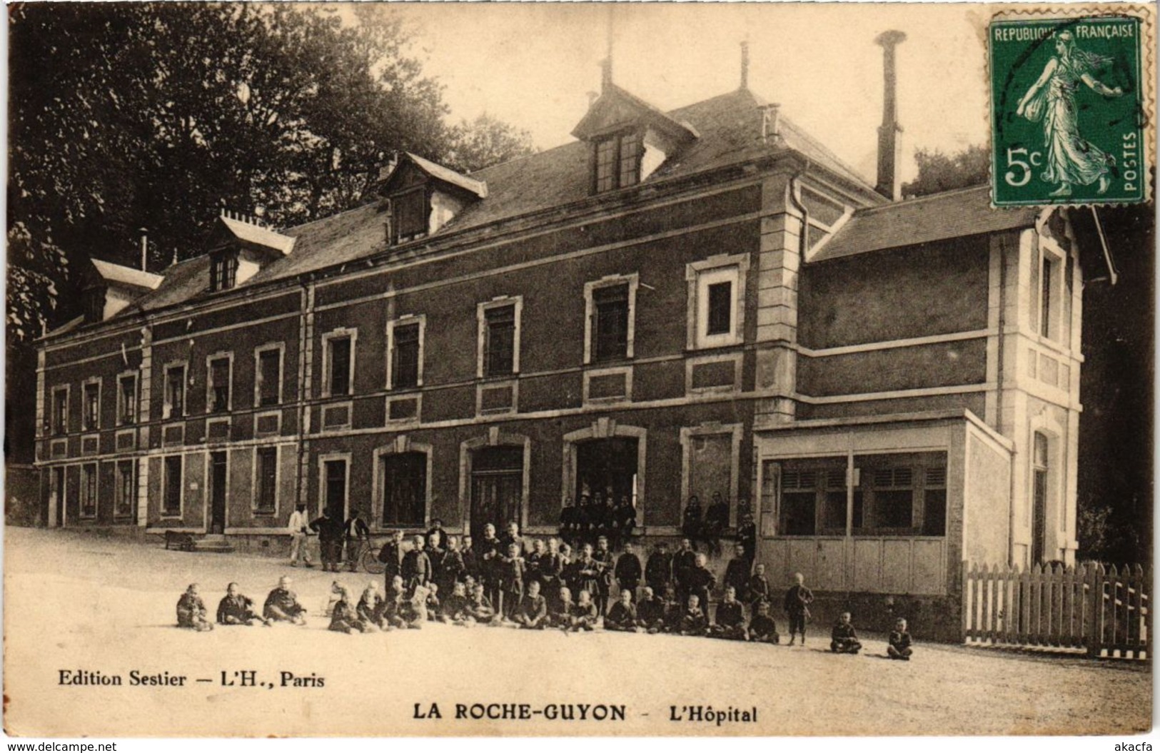 CPA LA ROCHE-GUYON - L'Hopital (107293)