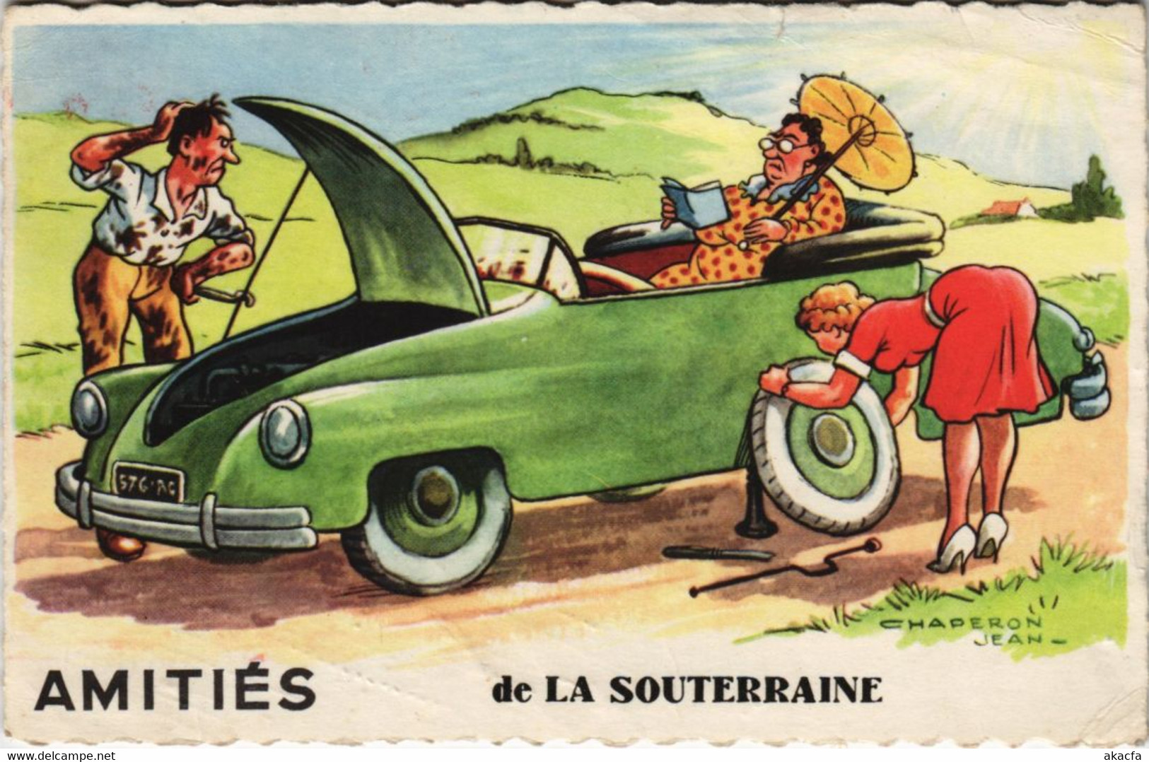 CPA La Souterraine Souvenir FRANCE (1050623)