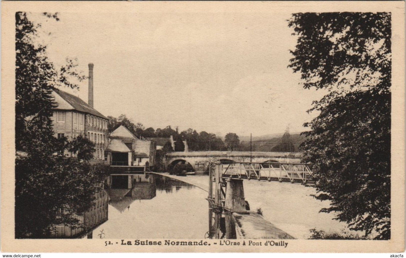 CPA La Suisse Normande - L'Orne a PONT-d'OUILLY (141493)