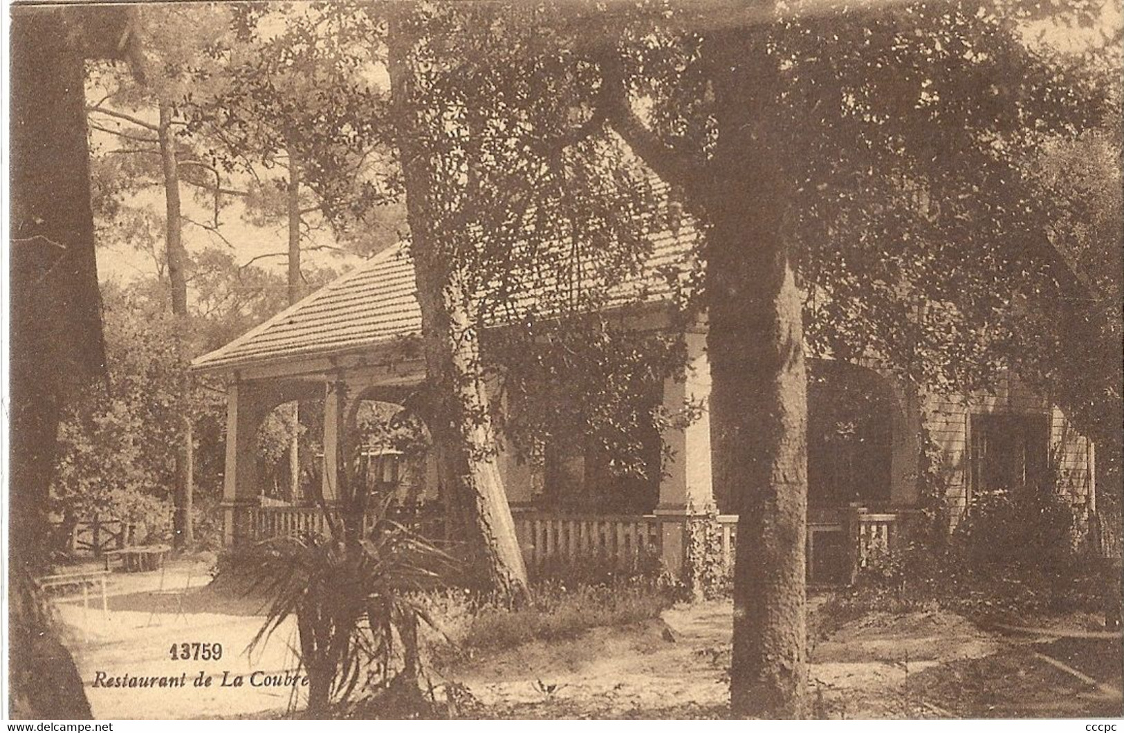 CPA La Tremblade Restaurant de la Coubre