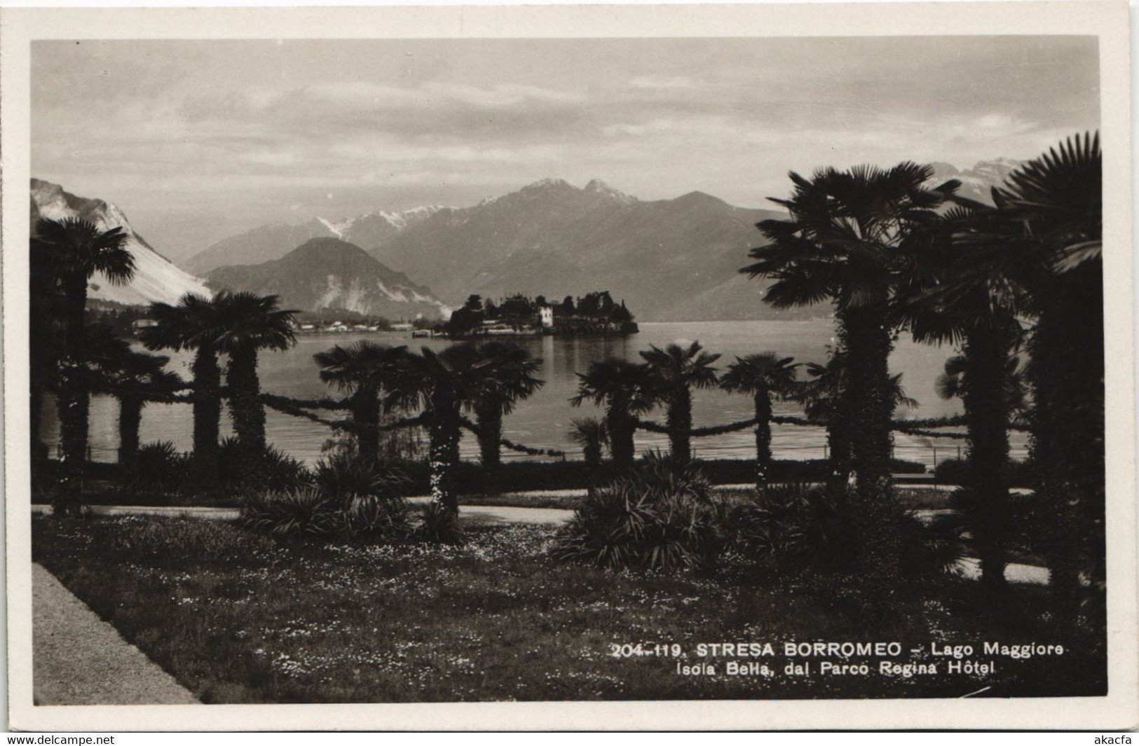 CPA Lago MAGGIORE STRESA BORROMEO LOMBARDIA ITALY (809134)