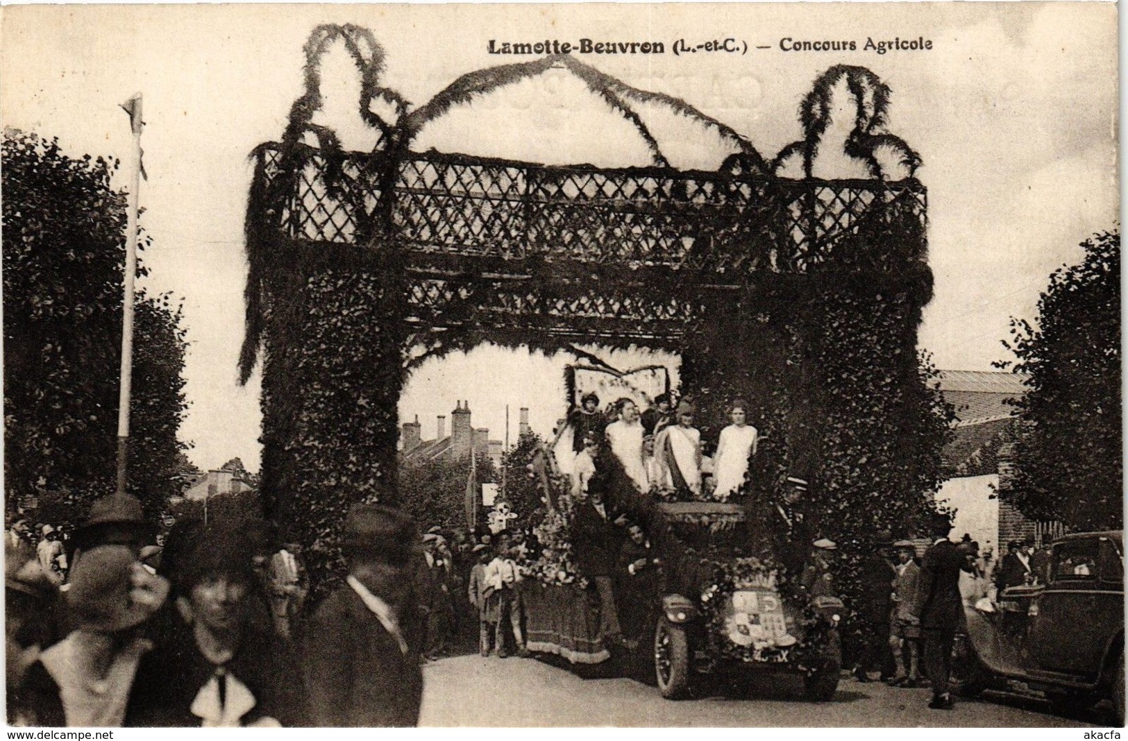 CPA LAMOTTE-BEUVRON - Concours Agricole (193448)