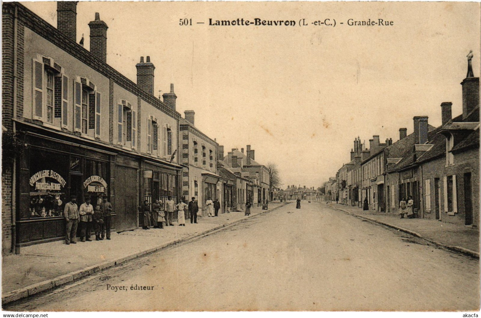 CPA Lamotte-Beuvron Grande Rue (1392375)