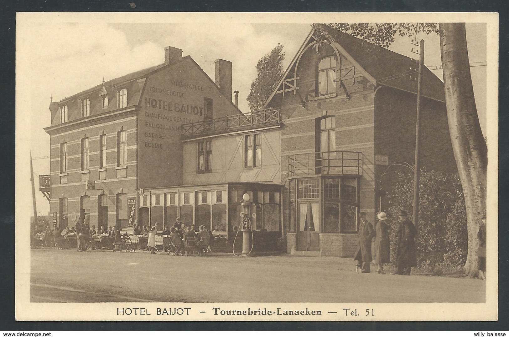 +++ CPA - LANAEKEN - LANAKEN - Hôtel Baijot - TOURNEBRIDE    //