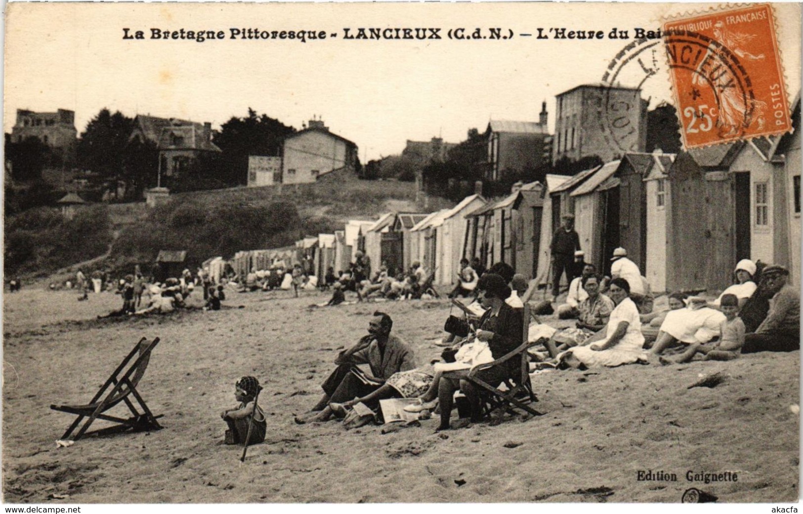 CPA LANCIEUX - L'Heure du Bais (994341)