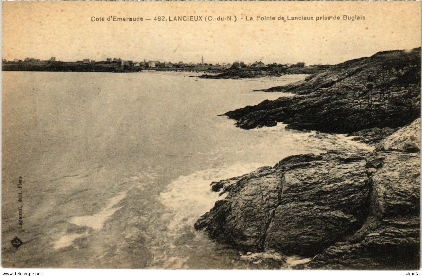 CPA LANCIEUX - La Pointe de LANCIEUX (994329)