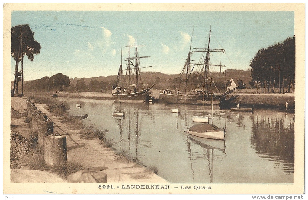 CPA Landerneau - Les Quais