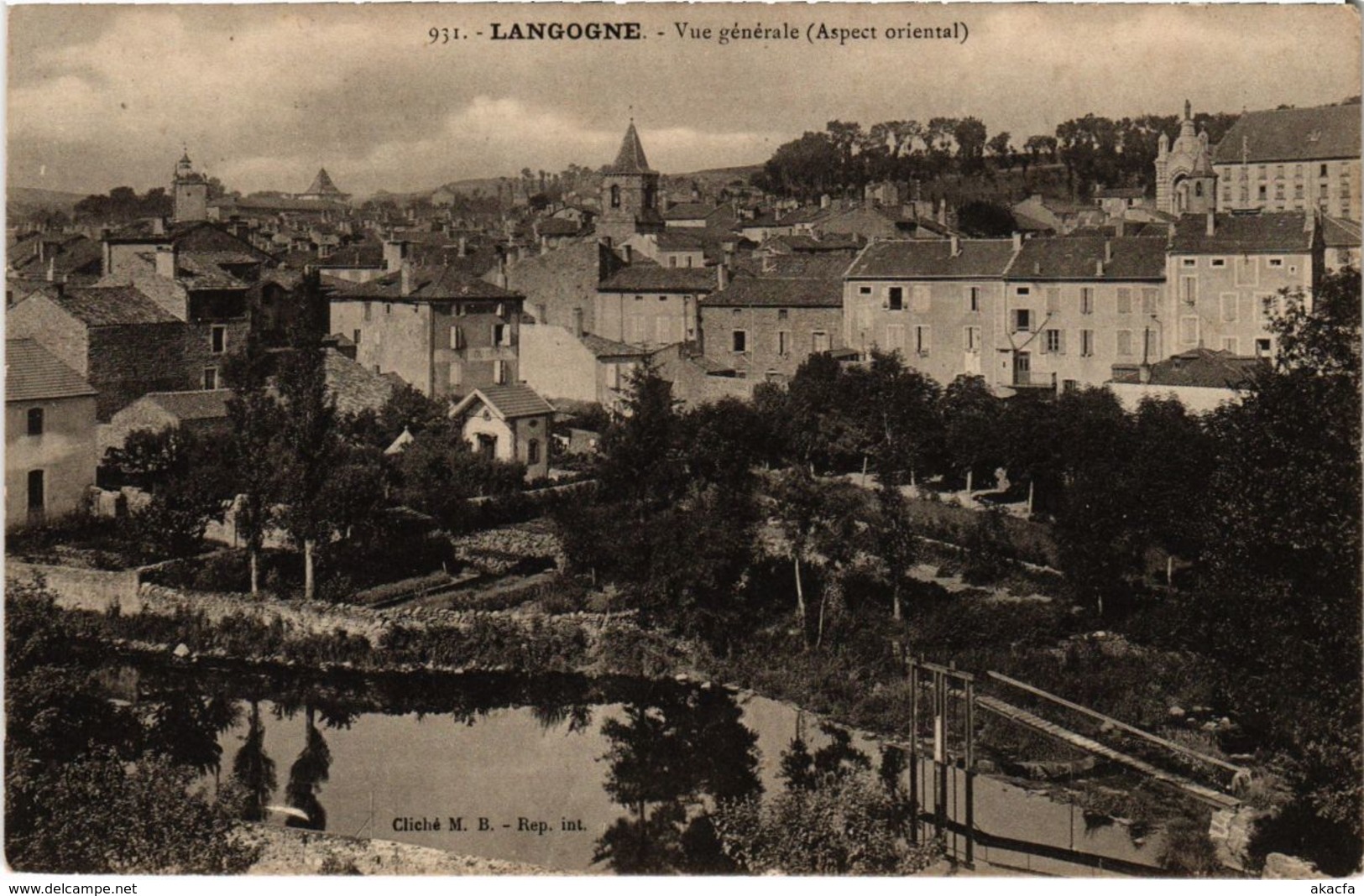 CPA LANGOGNE - Vue générale (108043)