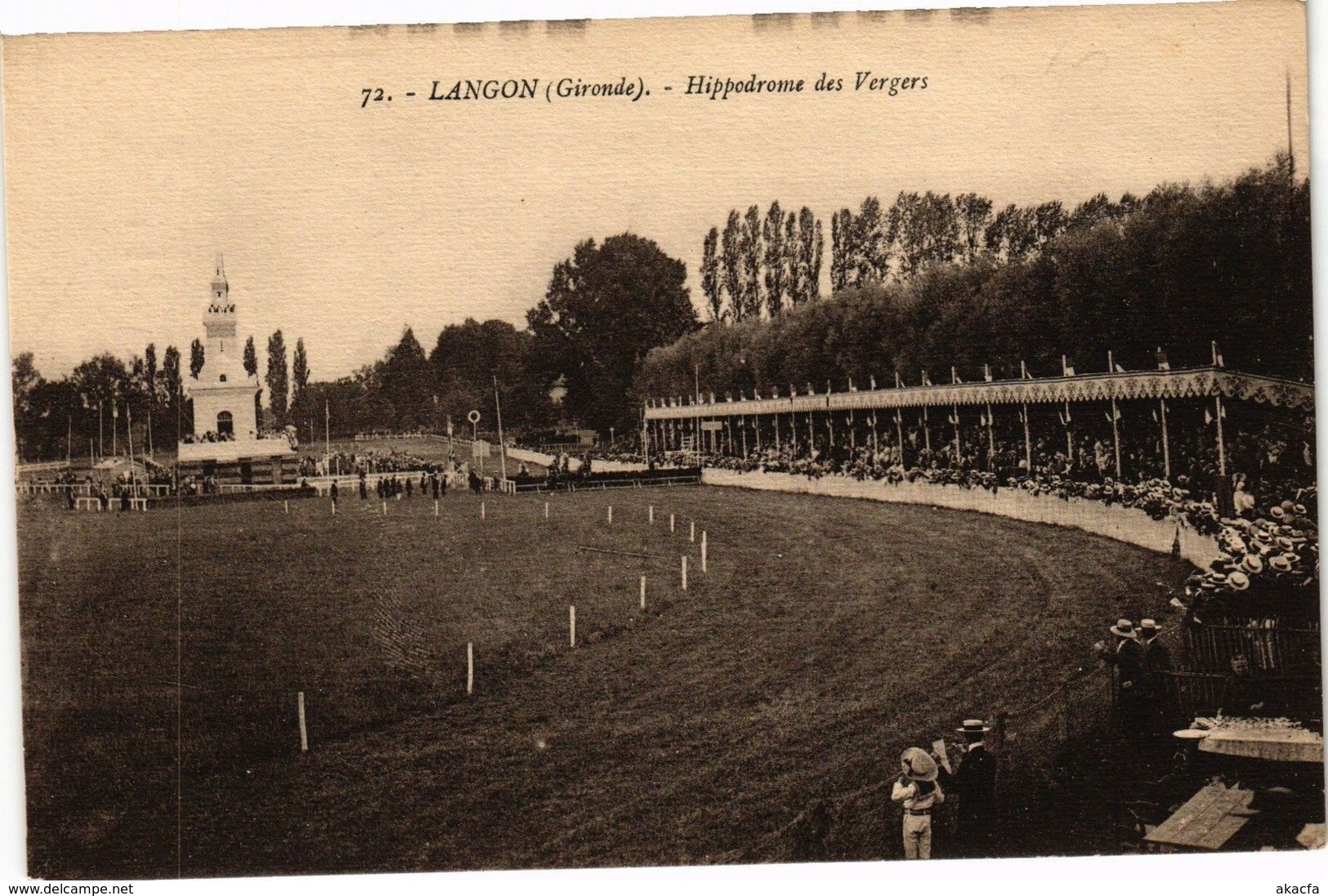 CPA LANGON - Hippodrome des vergers (192884)