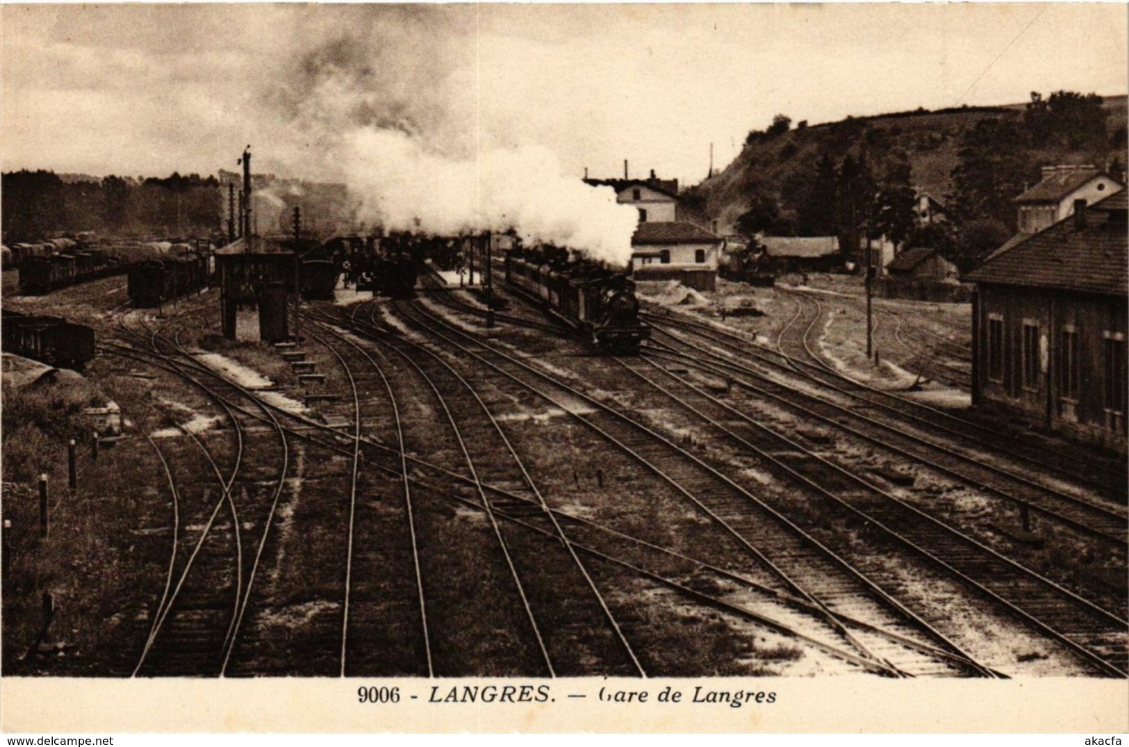 CPA LANGRES - Gare de LANGRES (277132)