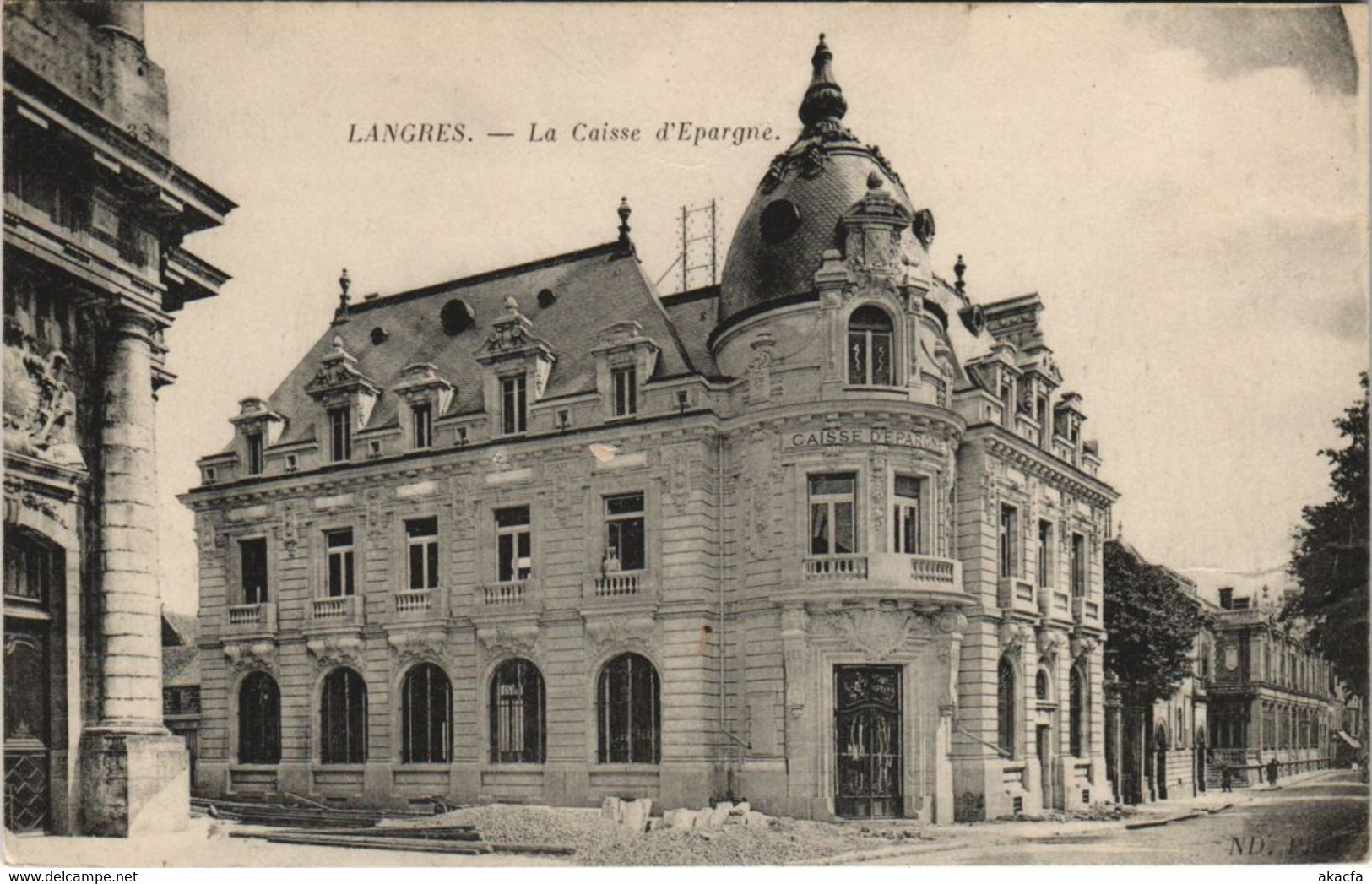 CPA LANGRES La Caisse (805405)