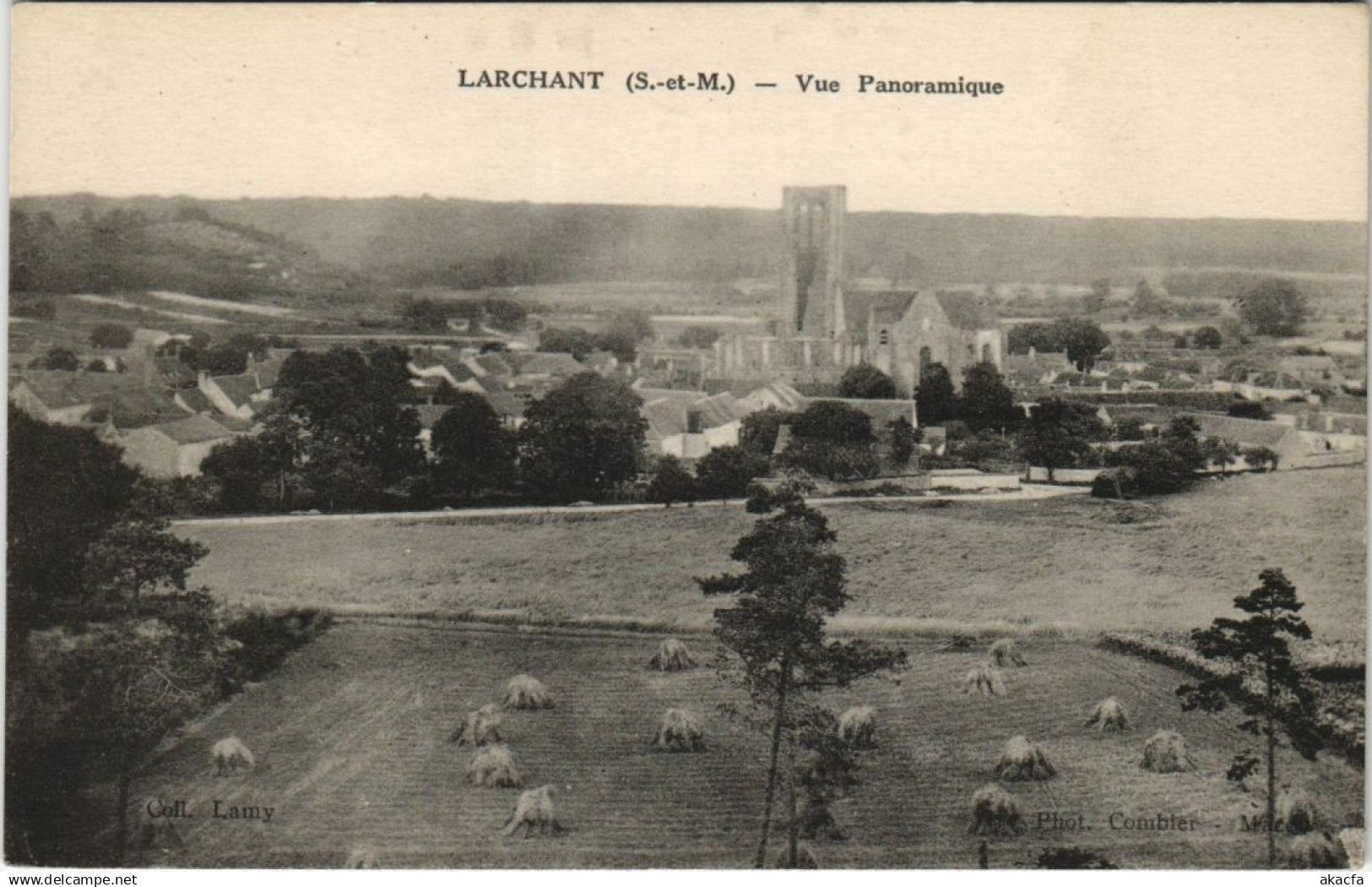 CPA Larchant Vue panoramique FRANCE (1101281)