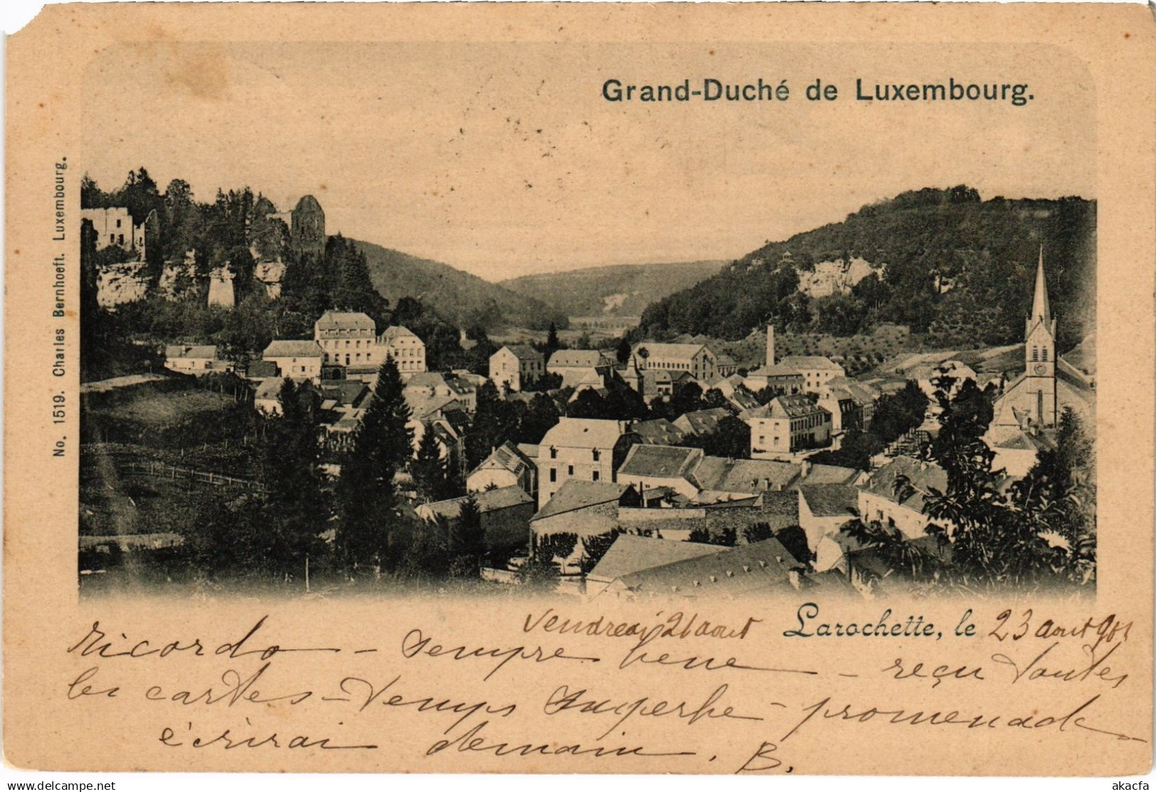 CPA Larochette LUXEMBURG (803940)