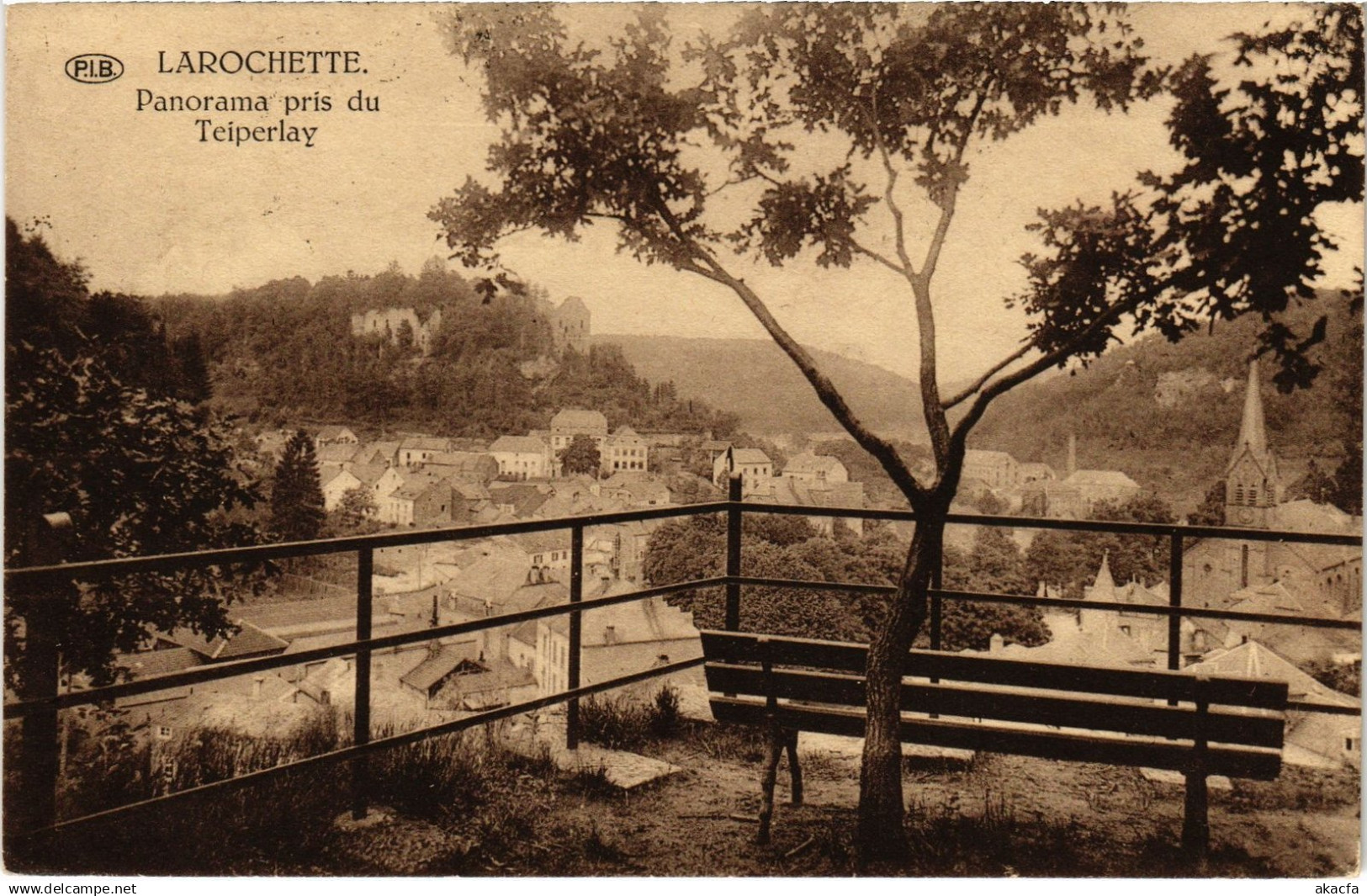 CPA Larochette Panorama pris du Teiperlay LUXEMBURG (803941)