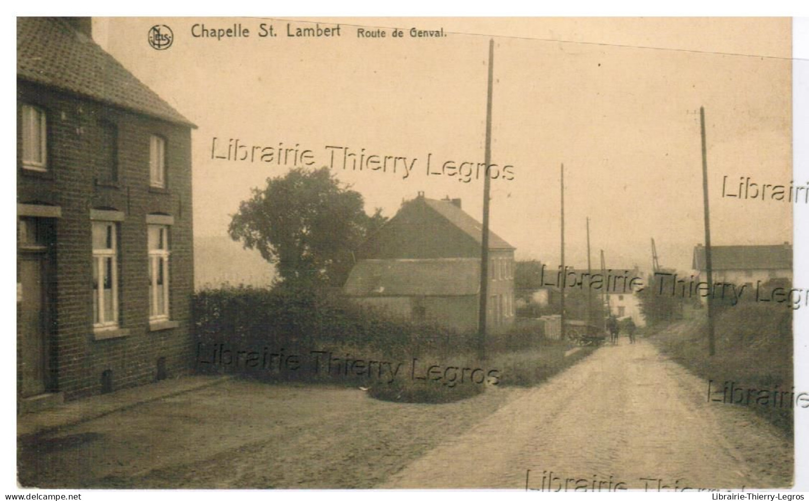 CPA Lasne  CHAPELLE SAINT-LAMBERT  Route de Genval