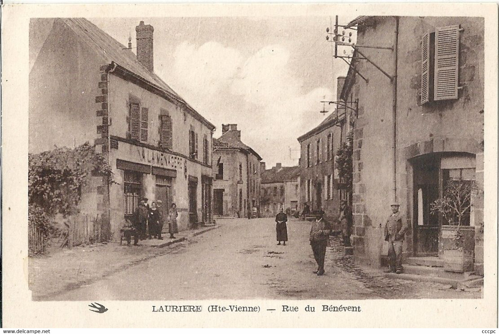 CPA Lauriere Rue du Bénévent