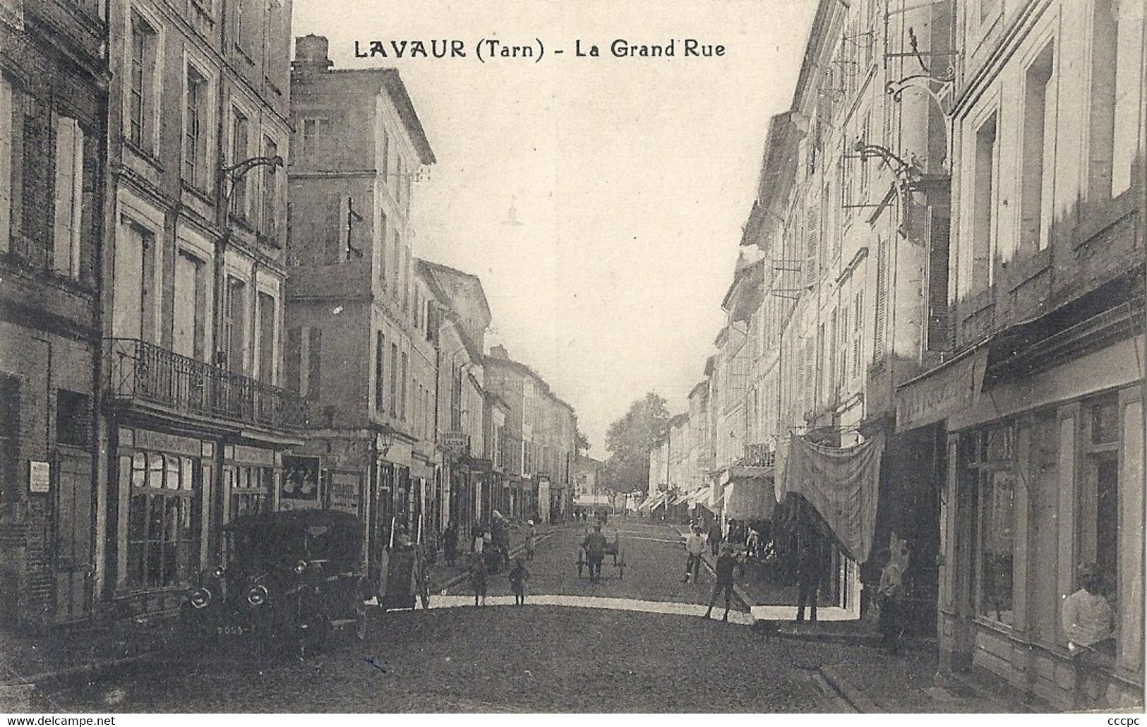 CPA Lavaur La Grande Rue