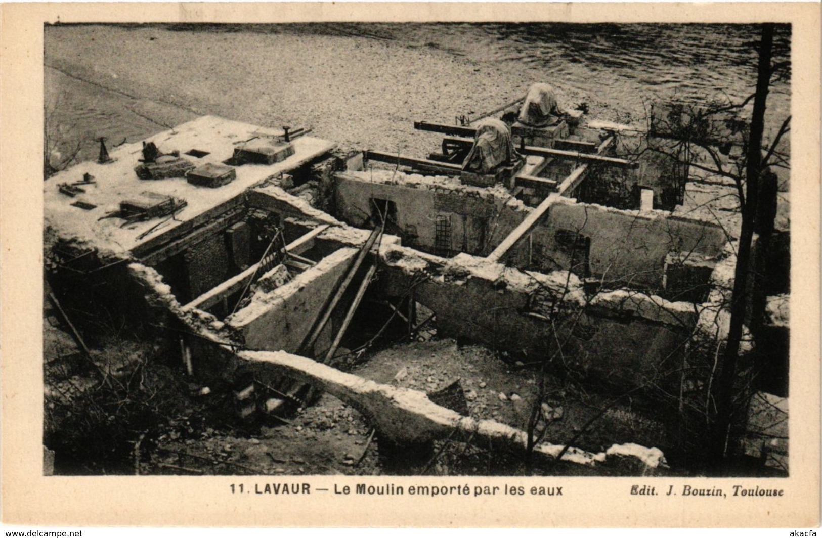 CPA LAVAUR - Le Moulin emporte par les eaux (255431)