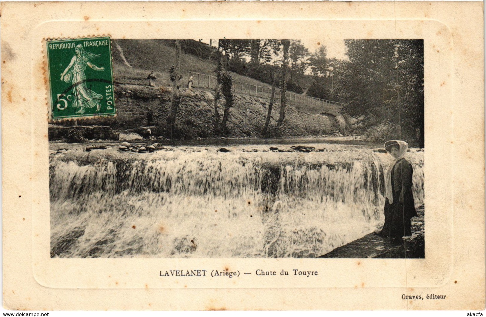 CPA LAVELANET Chute du Touyre Ariege (101779)