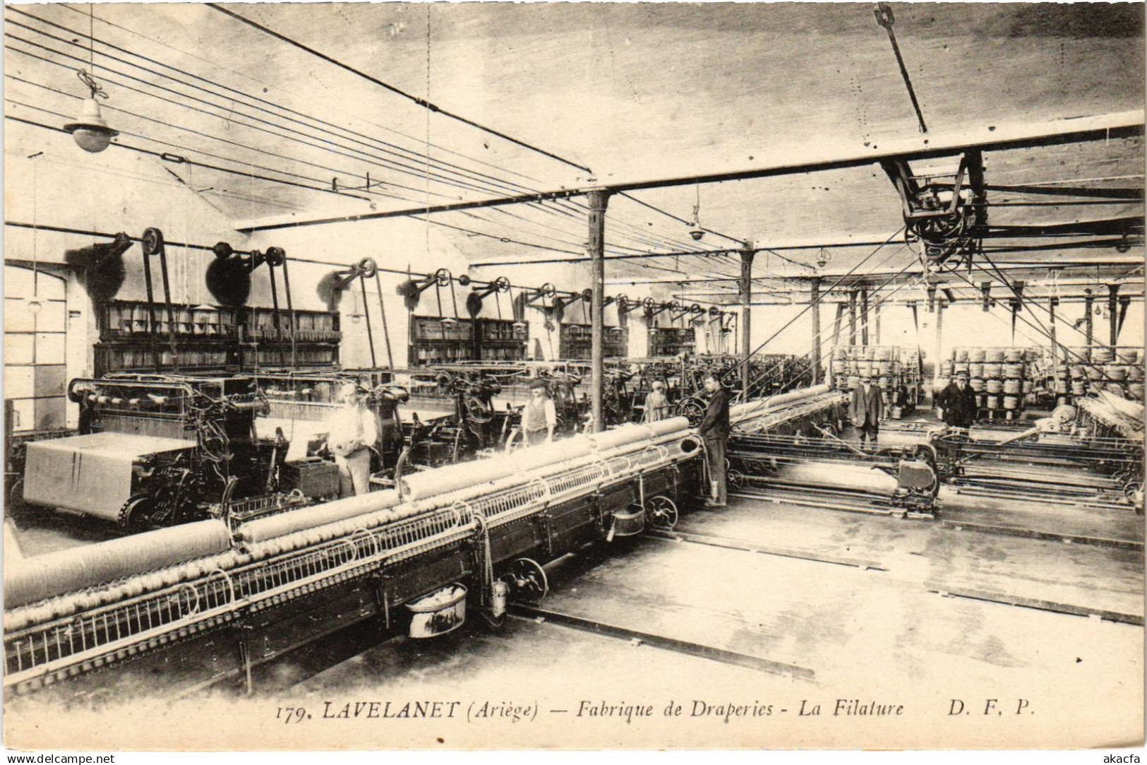 CPA Lavelanet Fabrique de Draperies La Filature (1392923)