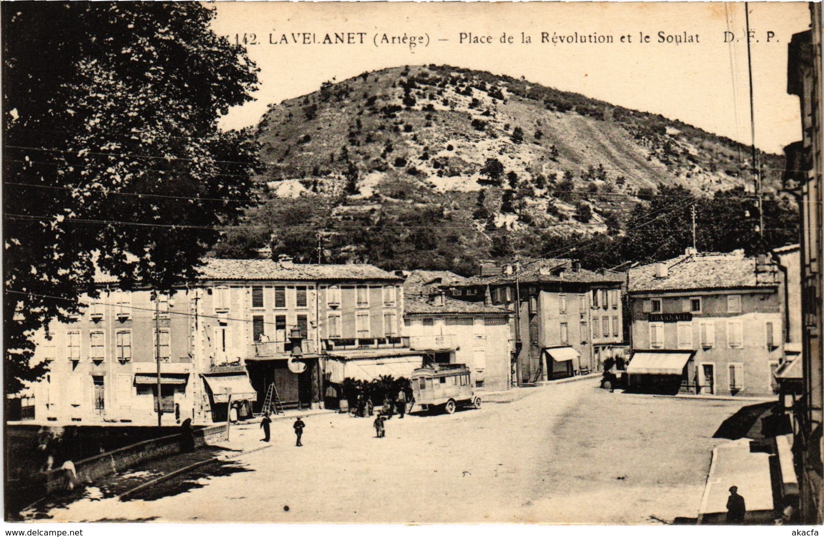 CPA LAVELANET Place de la Révolution Ariege (101537)