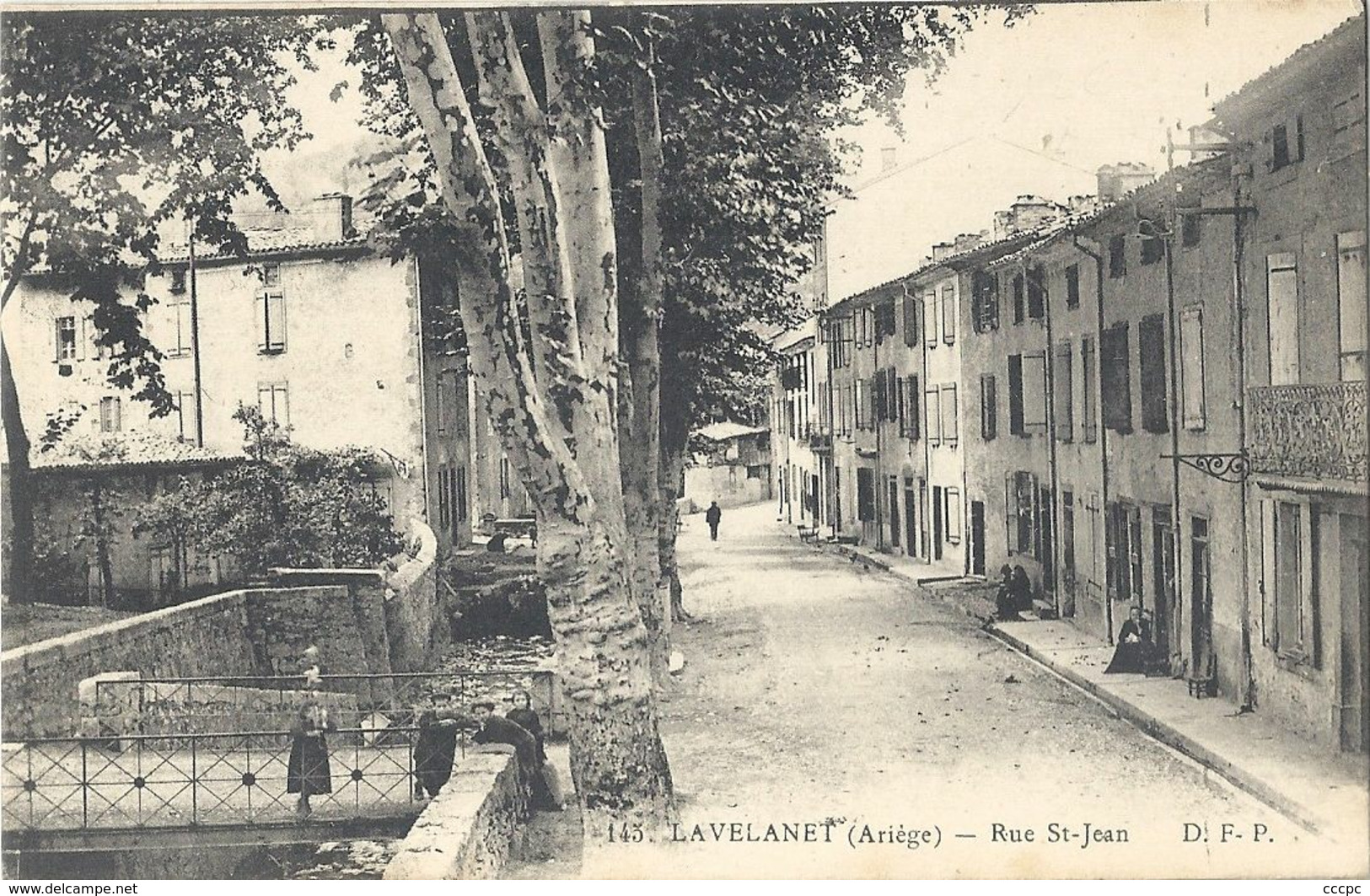 CPA Lavelanet Rue St-Jean