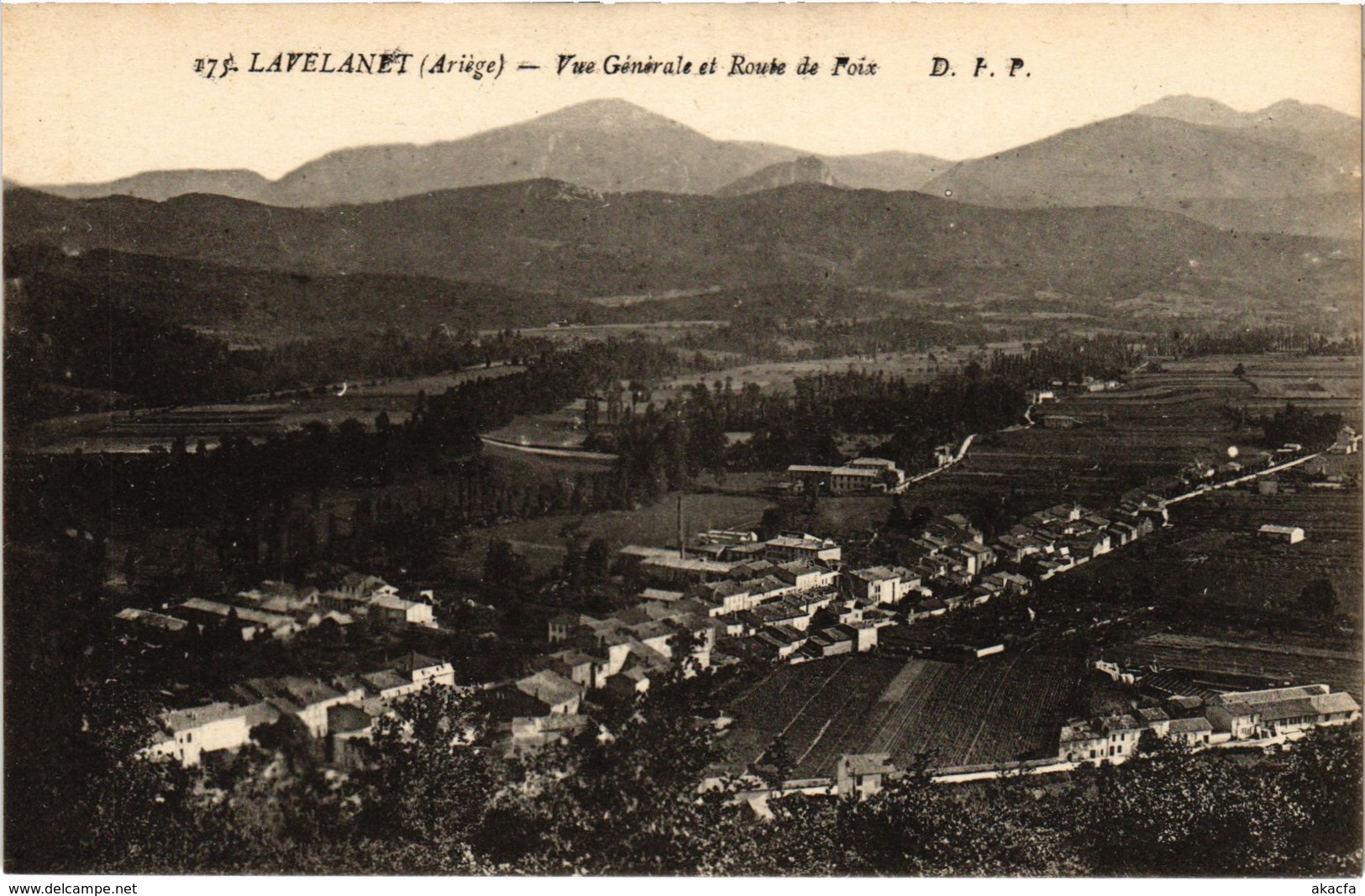 CPA LAVELANET Vue générale Ariege (101542)