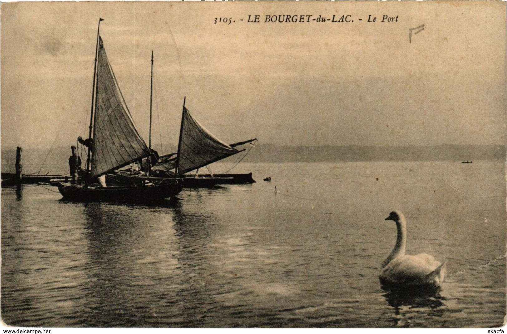 CPA Le BOURGET-du-LAC - Le Port (651493)