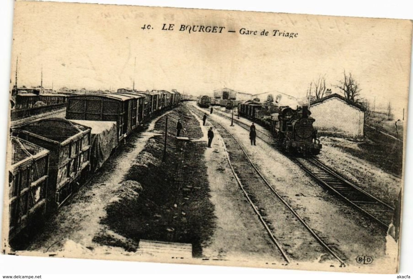 CPA LE BOURGET - Gare de Triage (211376)