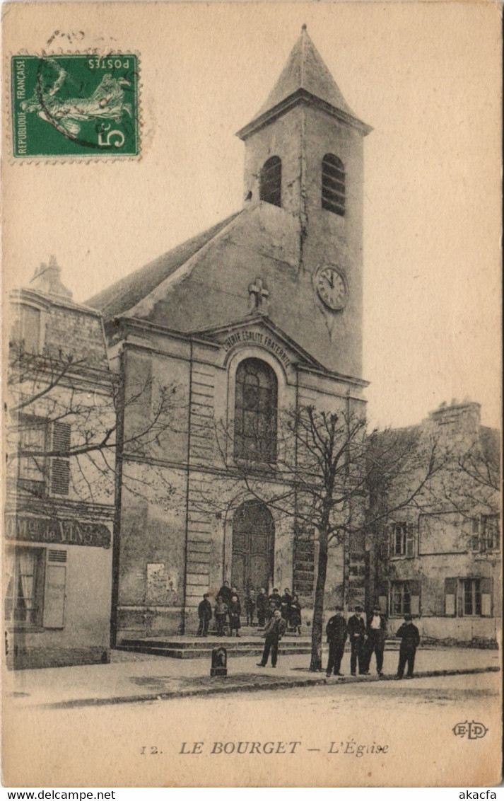 CPA LE BOURGET- L'Eglise (124148)