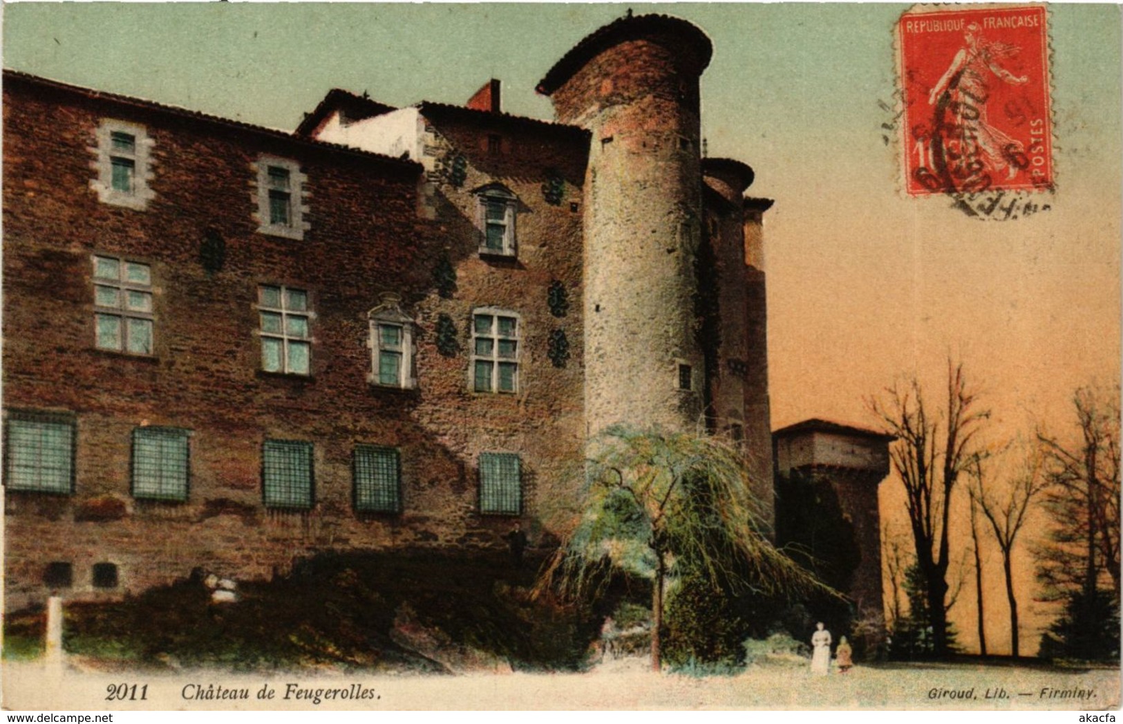 CPA Le Chambon- Chateau de Feugerolles FRANCE (907036)