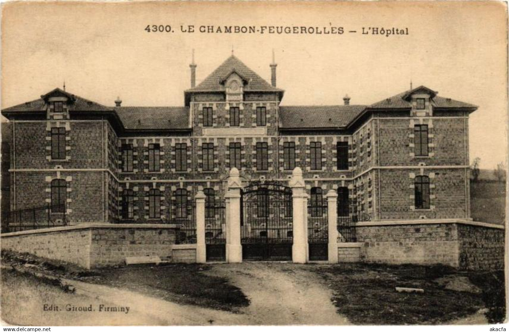 CPA Le CHAMBON-FEUGEROLLES - L'HOPITAL (225812)