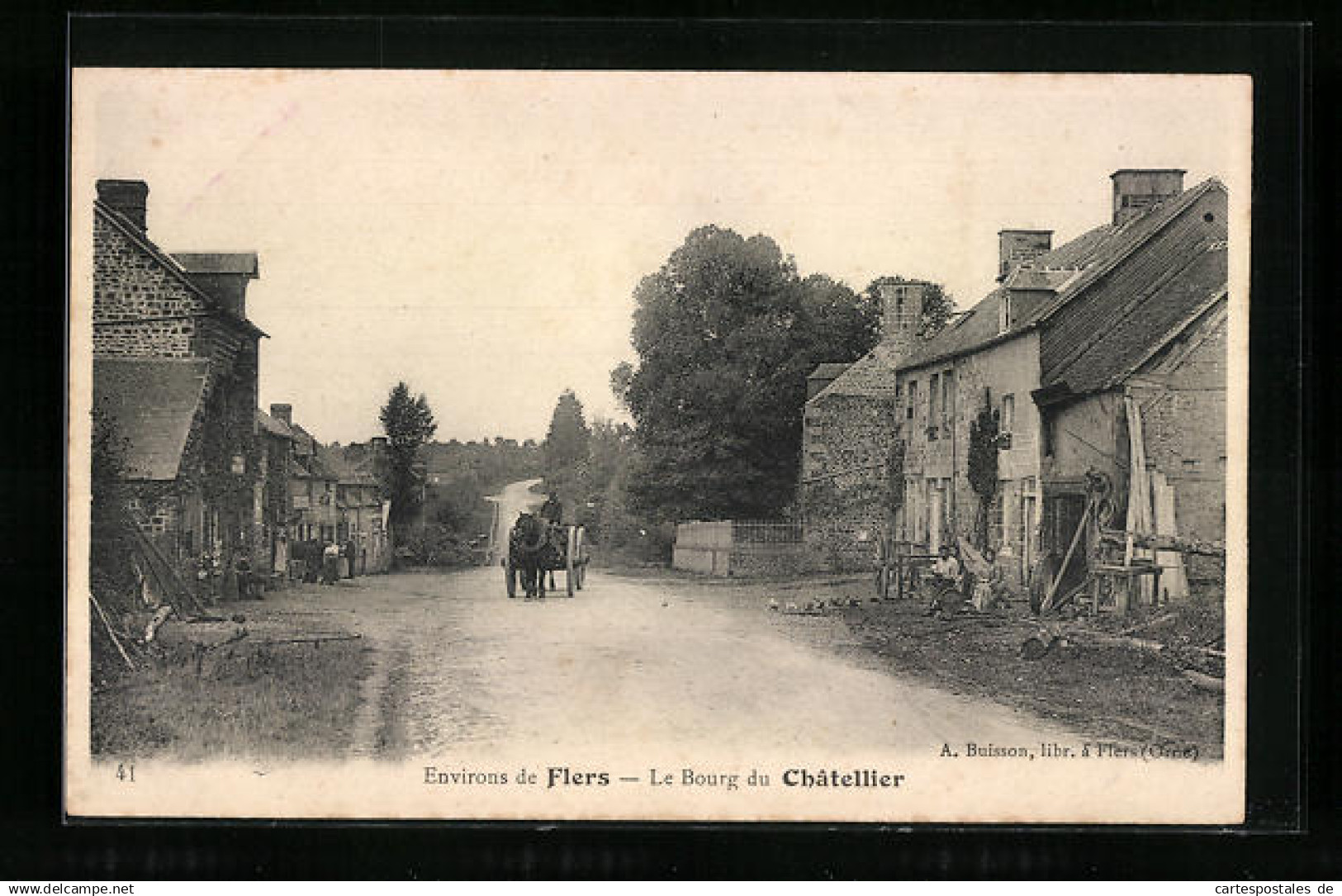 CPA Le Chatellier, Le Bourg