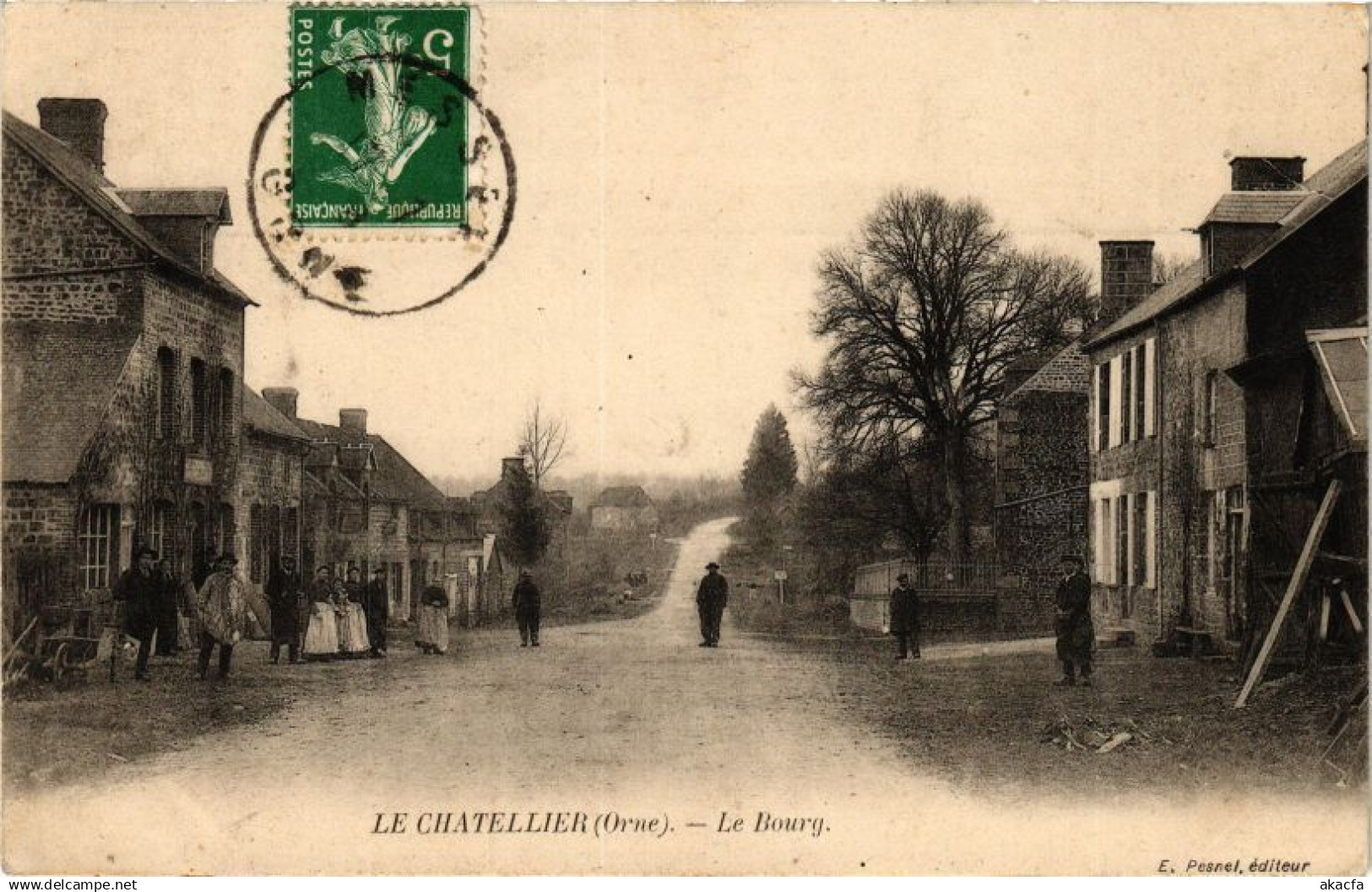 CPA Le chatellier - Le bourg (195556)