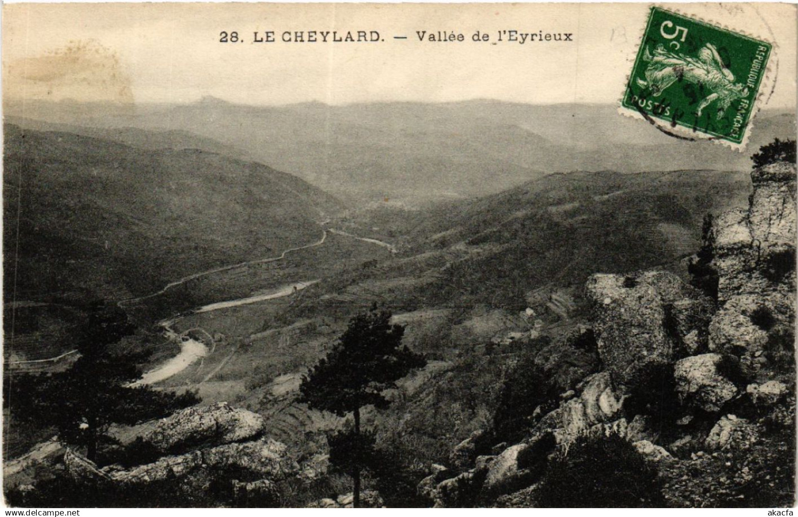 CPA Le CHEYLARD - Vallée de l'Eyrieux (484869)