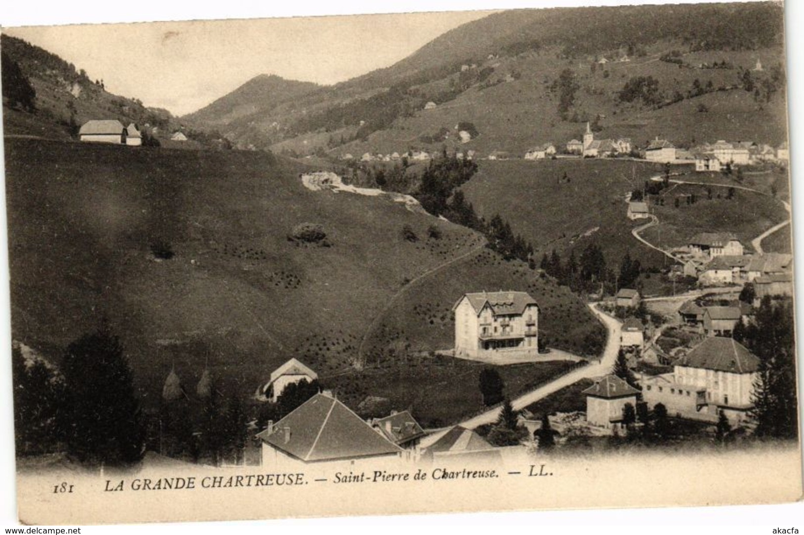 CPA Le Grand CHARTREUSE - St-PIERRE de CHARTREUSE (241658)