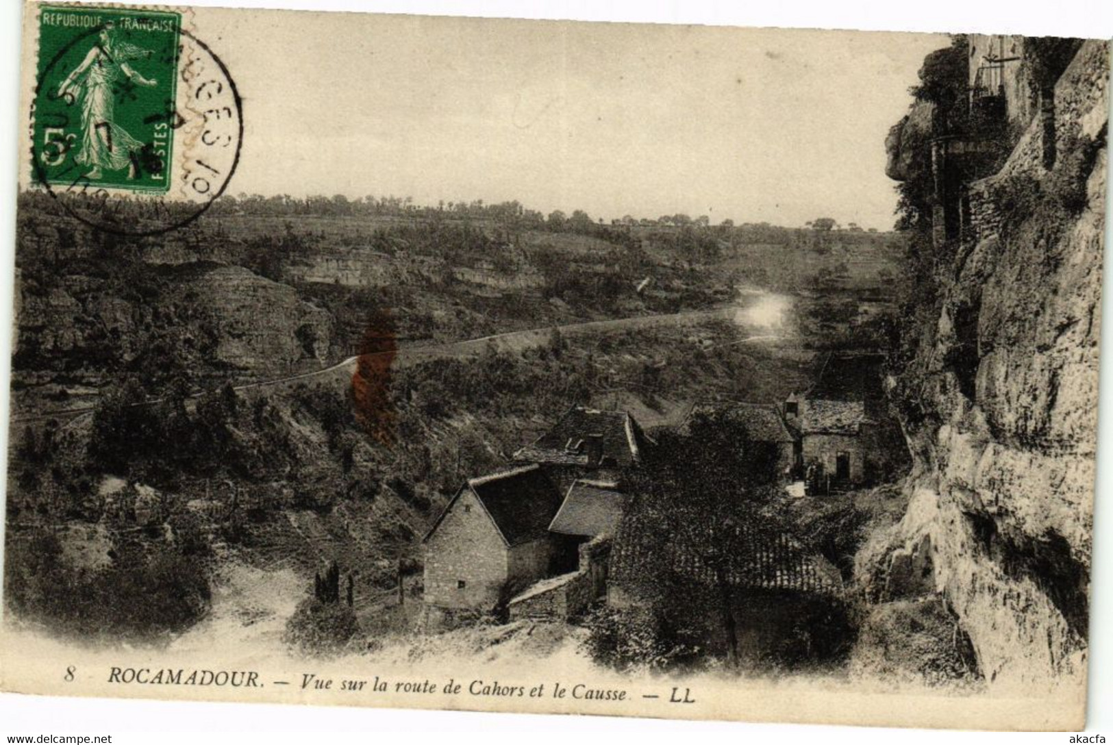 CPA Le Lot Illustre - CAHORS - Chateau Alban Rue du Porte - Alban (224021)