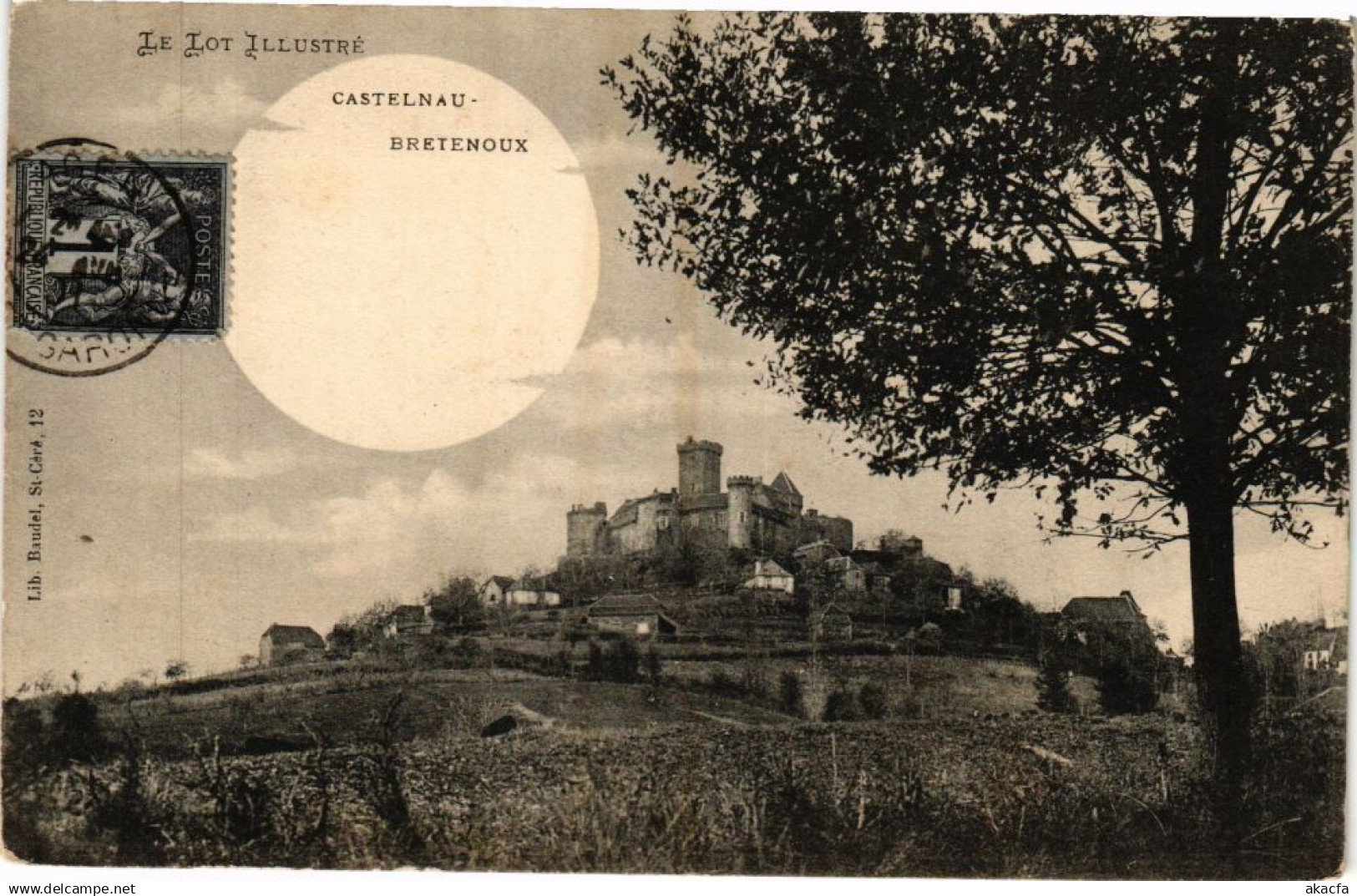 CPA Le Lot Illustre - CASTELNAU - BRETENOUX (223260)