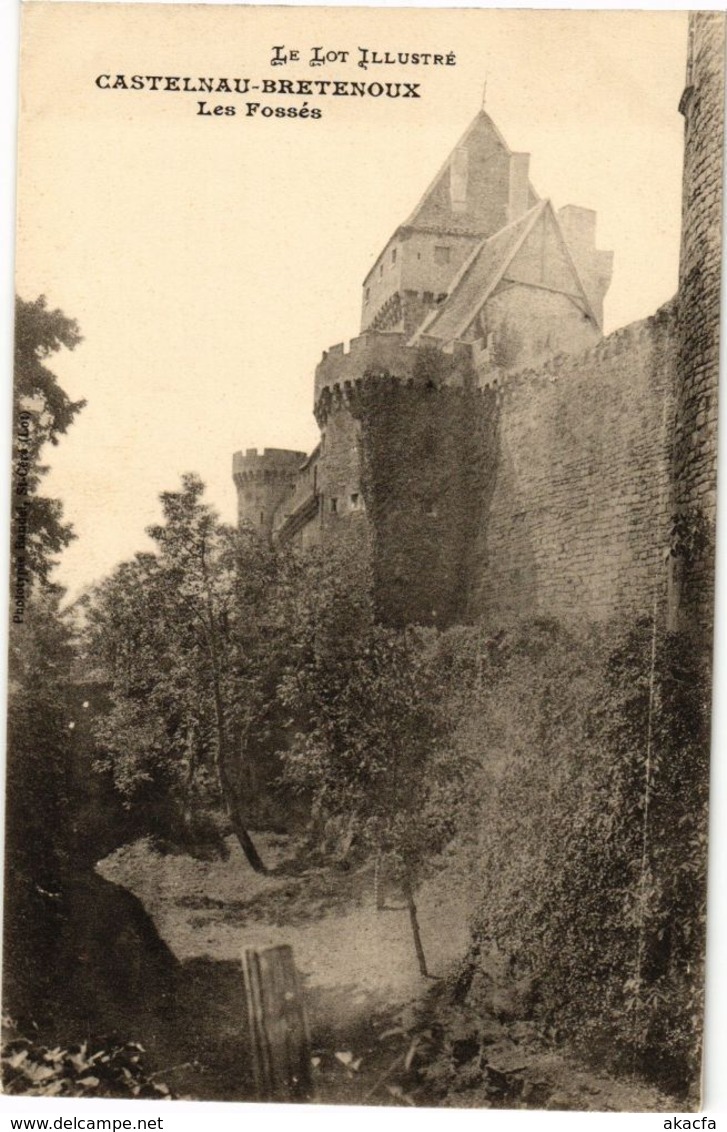 CPA Le Lot Illustre - CASTELNAU-BRETENOUX - Les Fosses (224191)