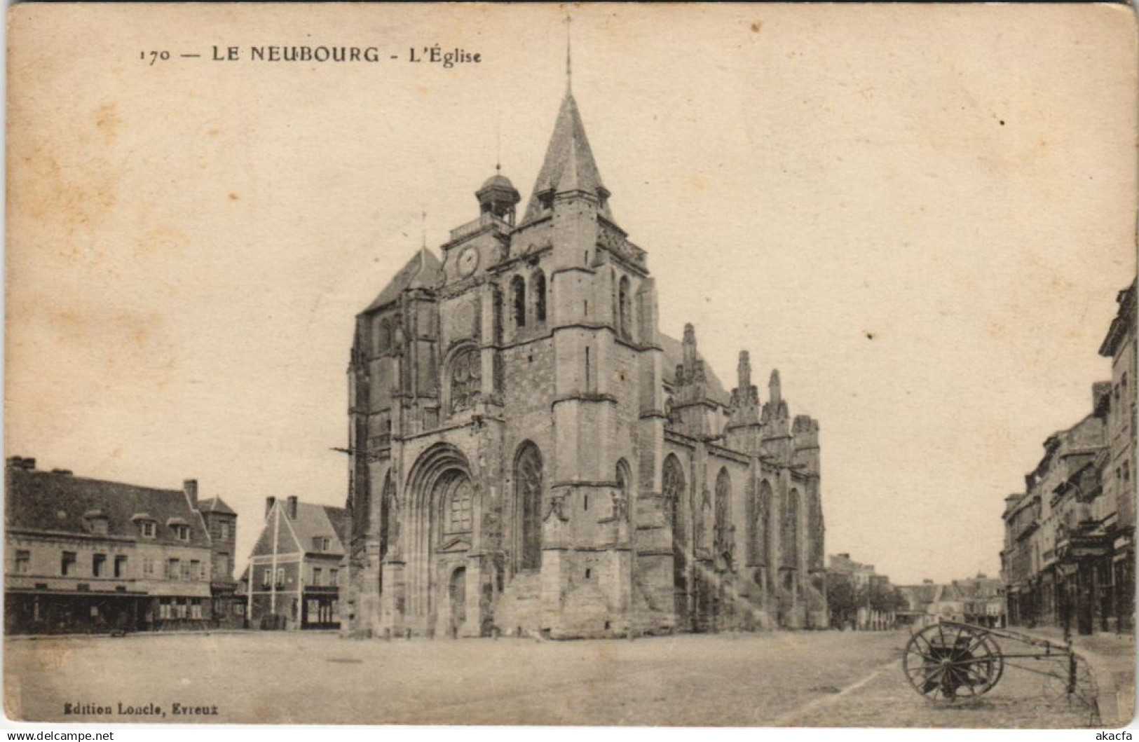 CPA Le NEUBOURG - L'Église (160064)