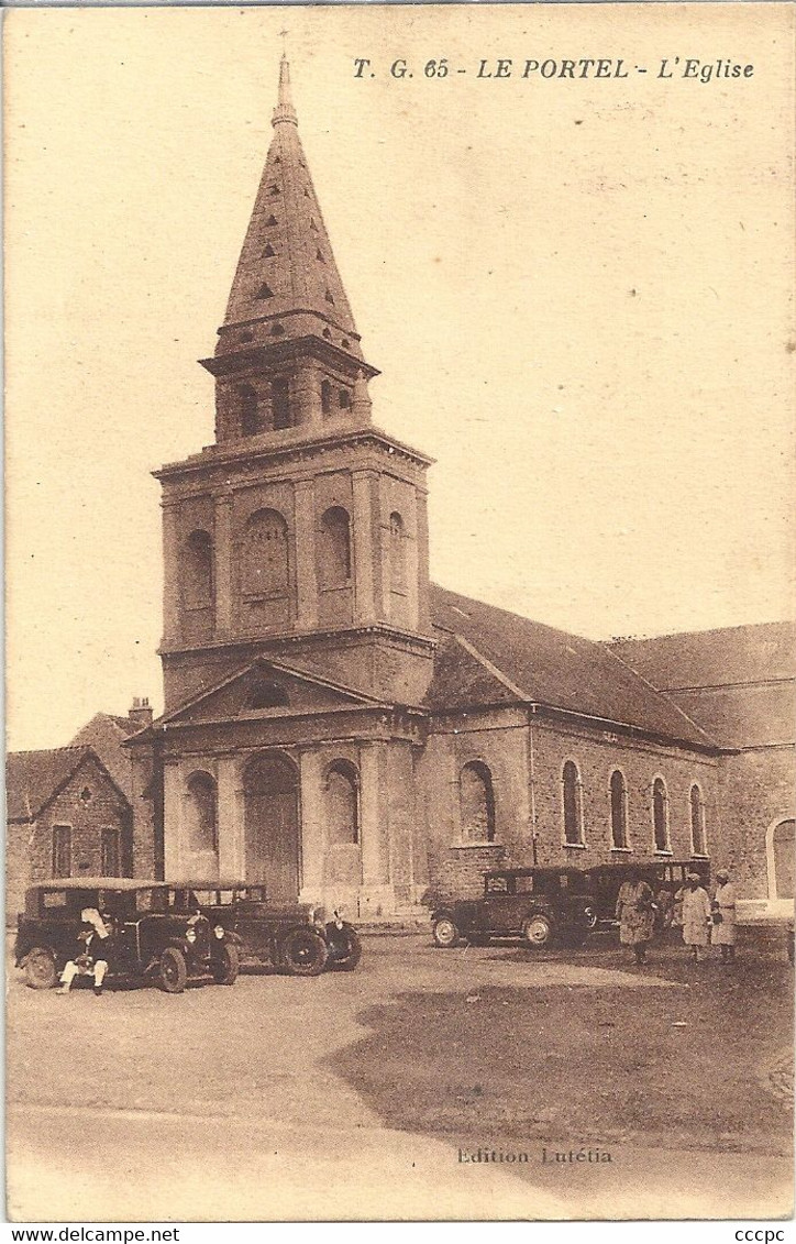 CPA Le Portel L'Eglise