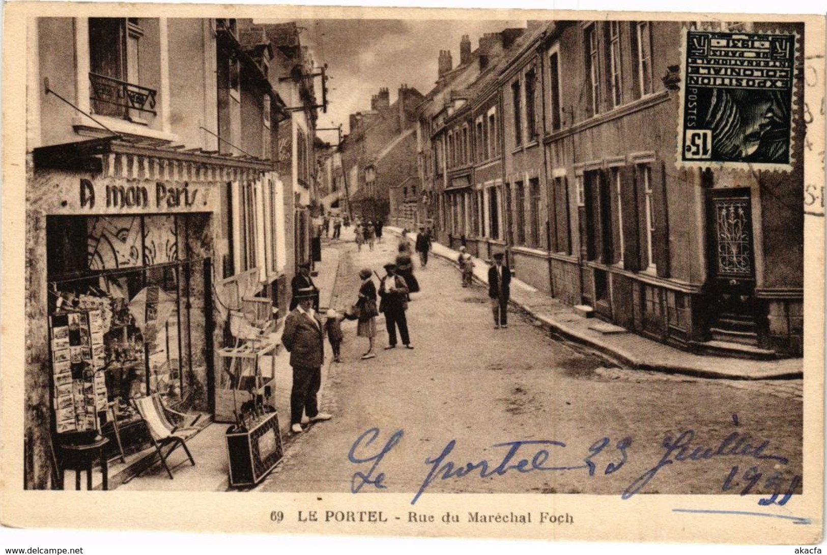 CPA LE PORTEL - Rue dumarceha lfoch (196508)